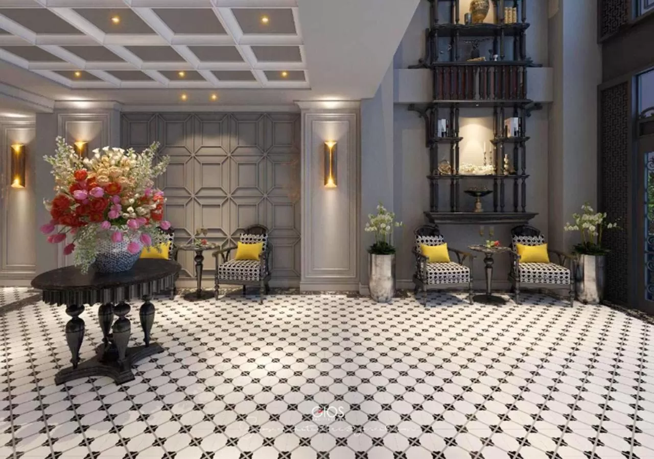 Lobby or reception in Hanoi Emerald Waters Hotel Valley