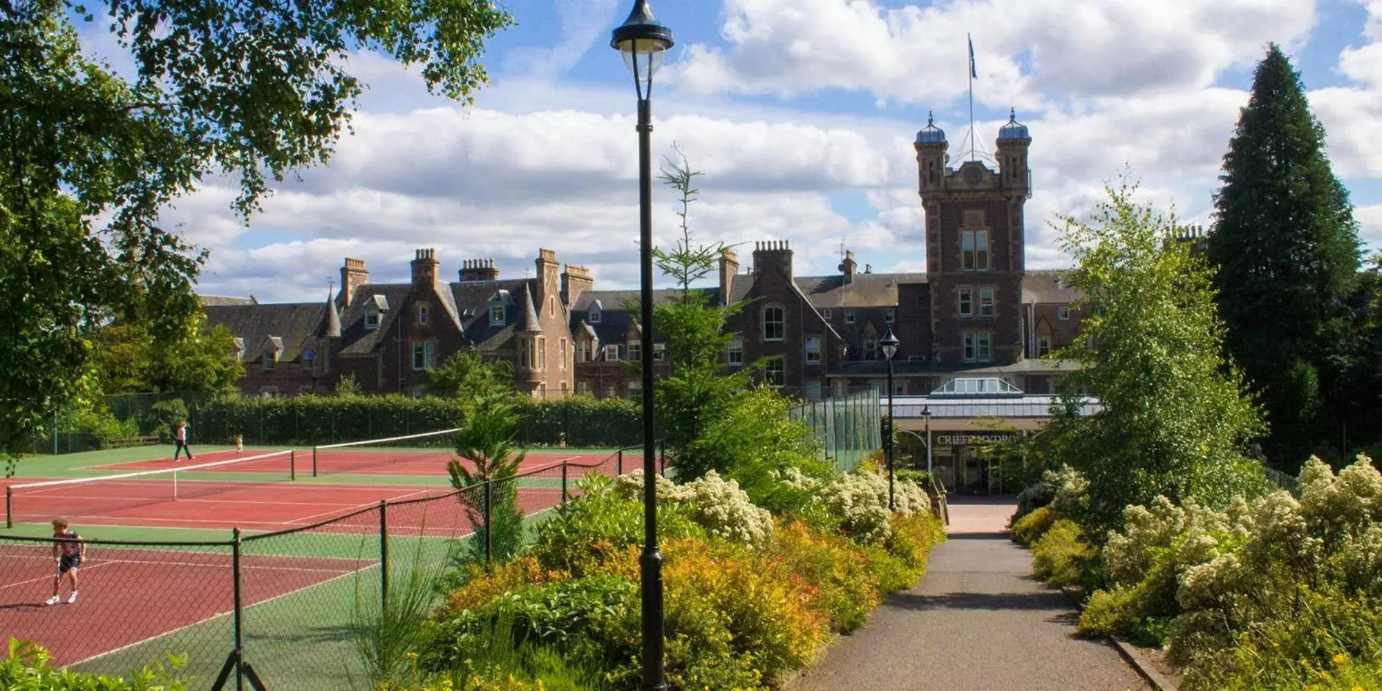 Property building in Crieff Hydro Property building in Crieff Hydro