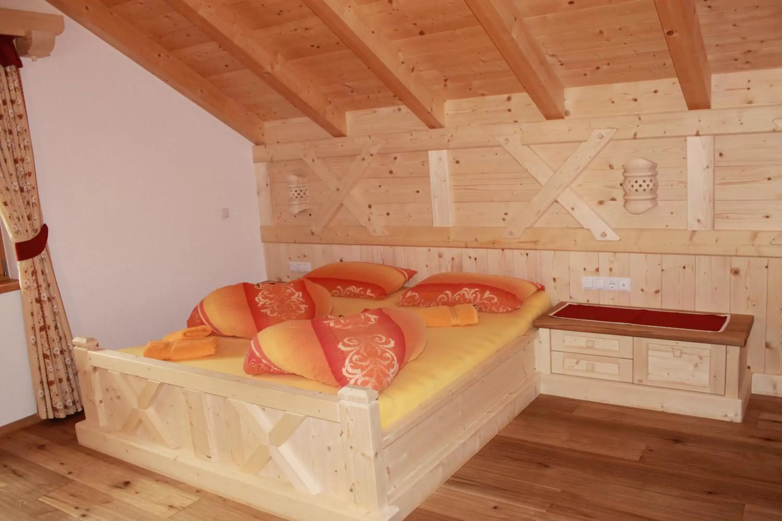 Shower, Bed in Almdorf Haidenberg