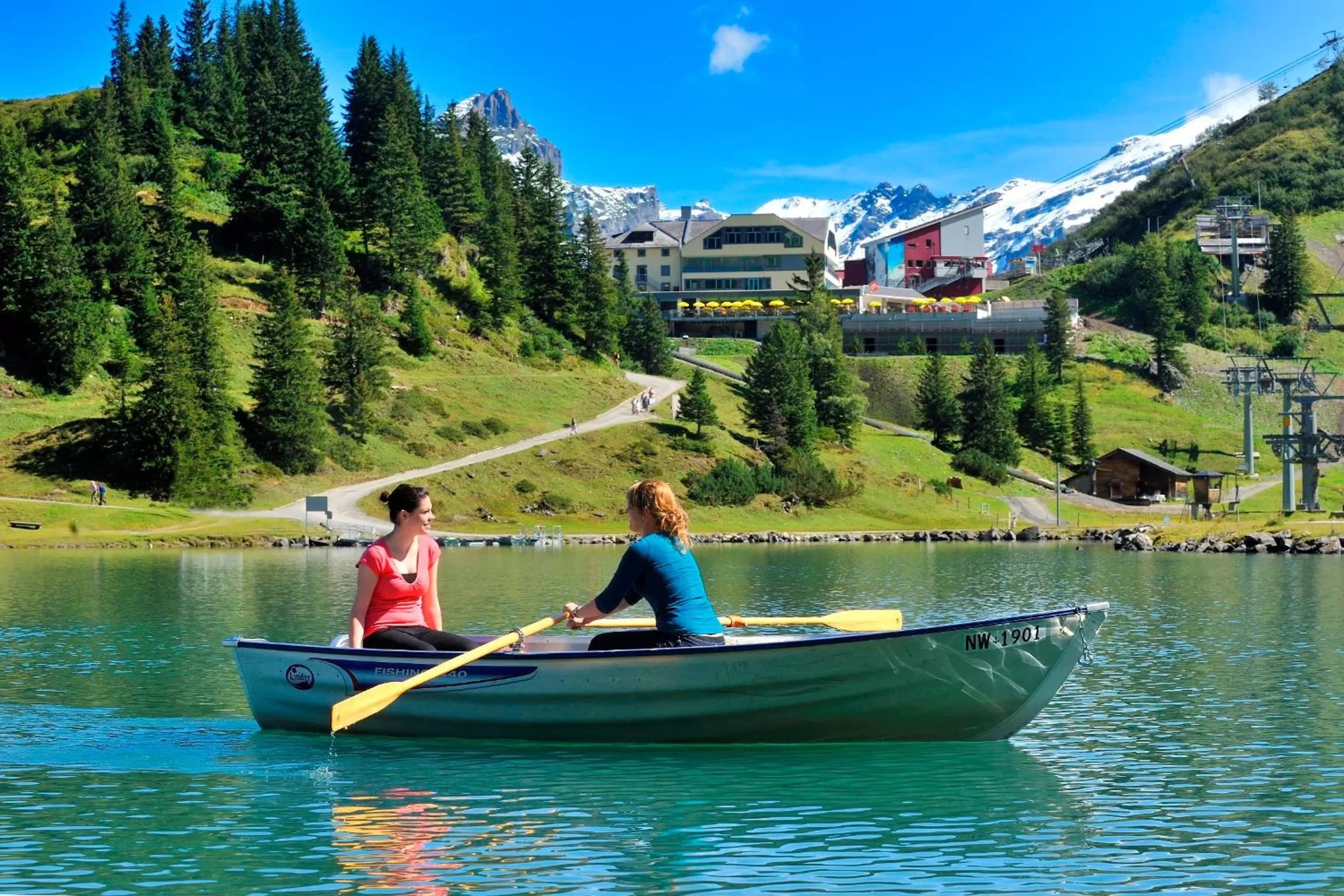 Berghotel Trübsee - Accessible Only by Cable Car