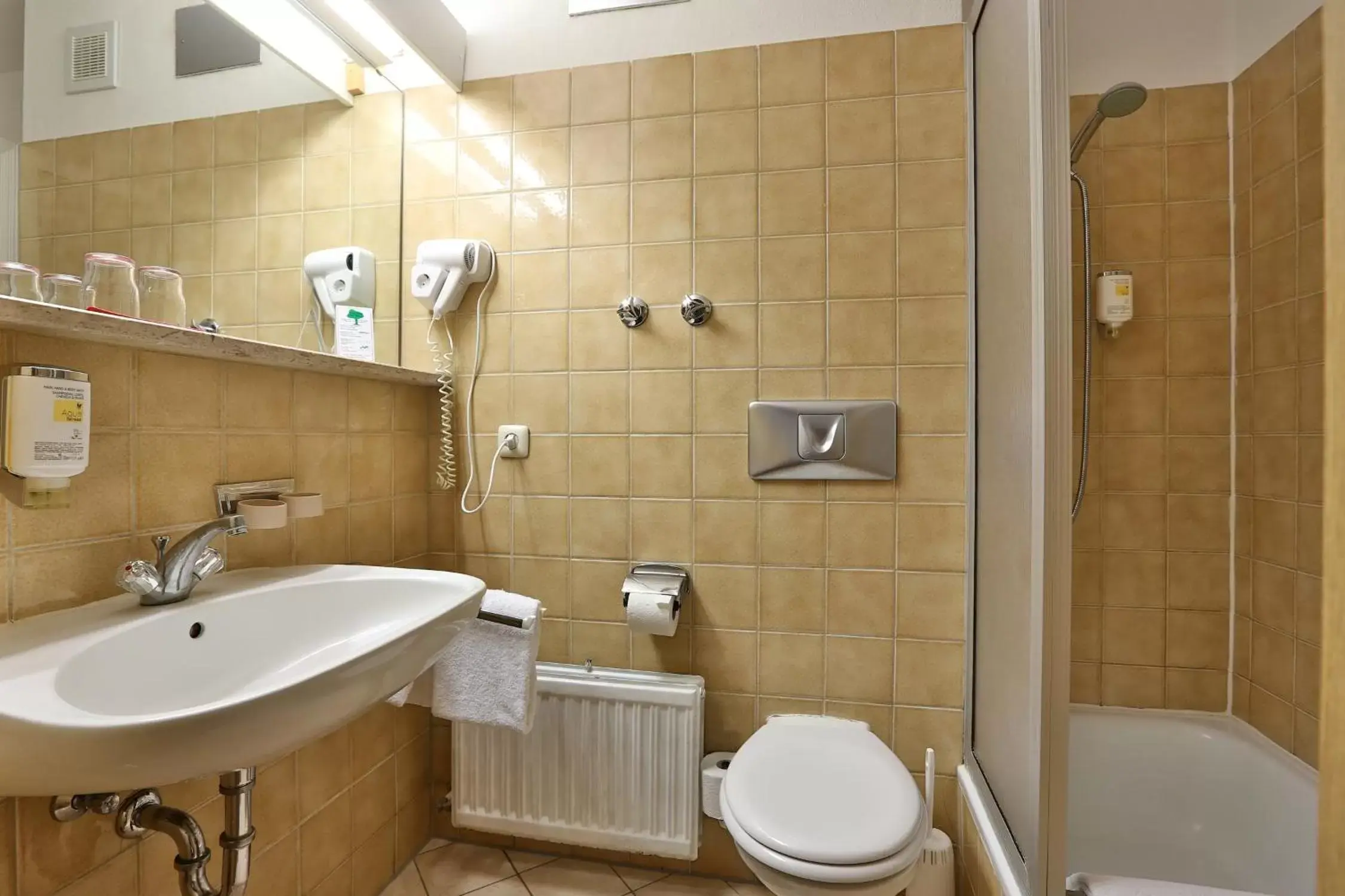 Bathroom in AktiVital Hotel