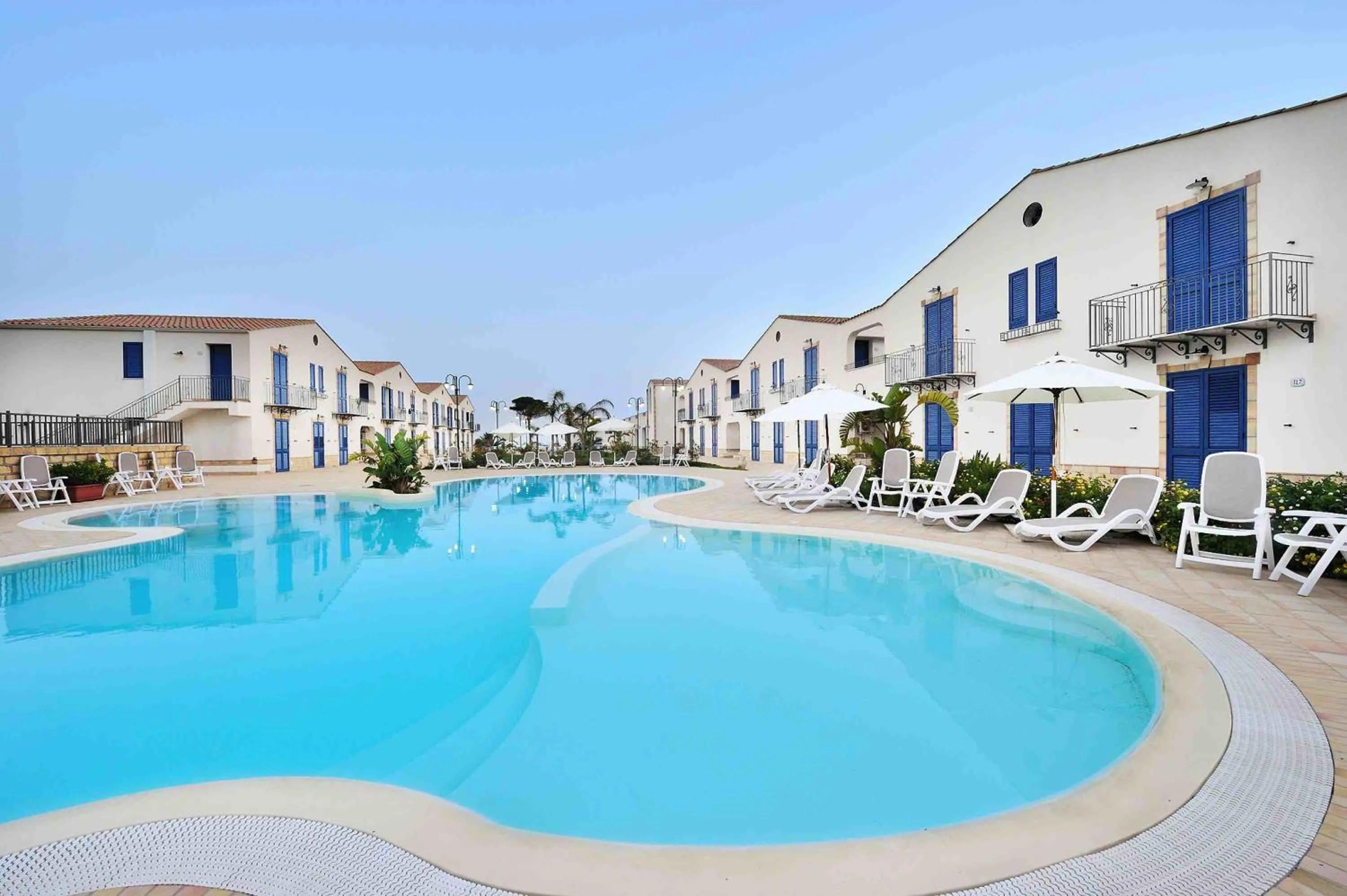 Swimming pool in Scala Dei Turchi Resort