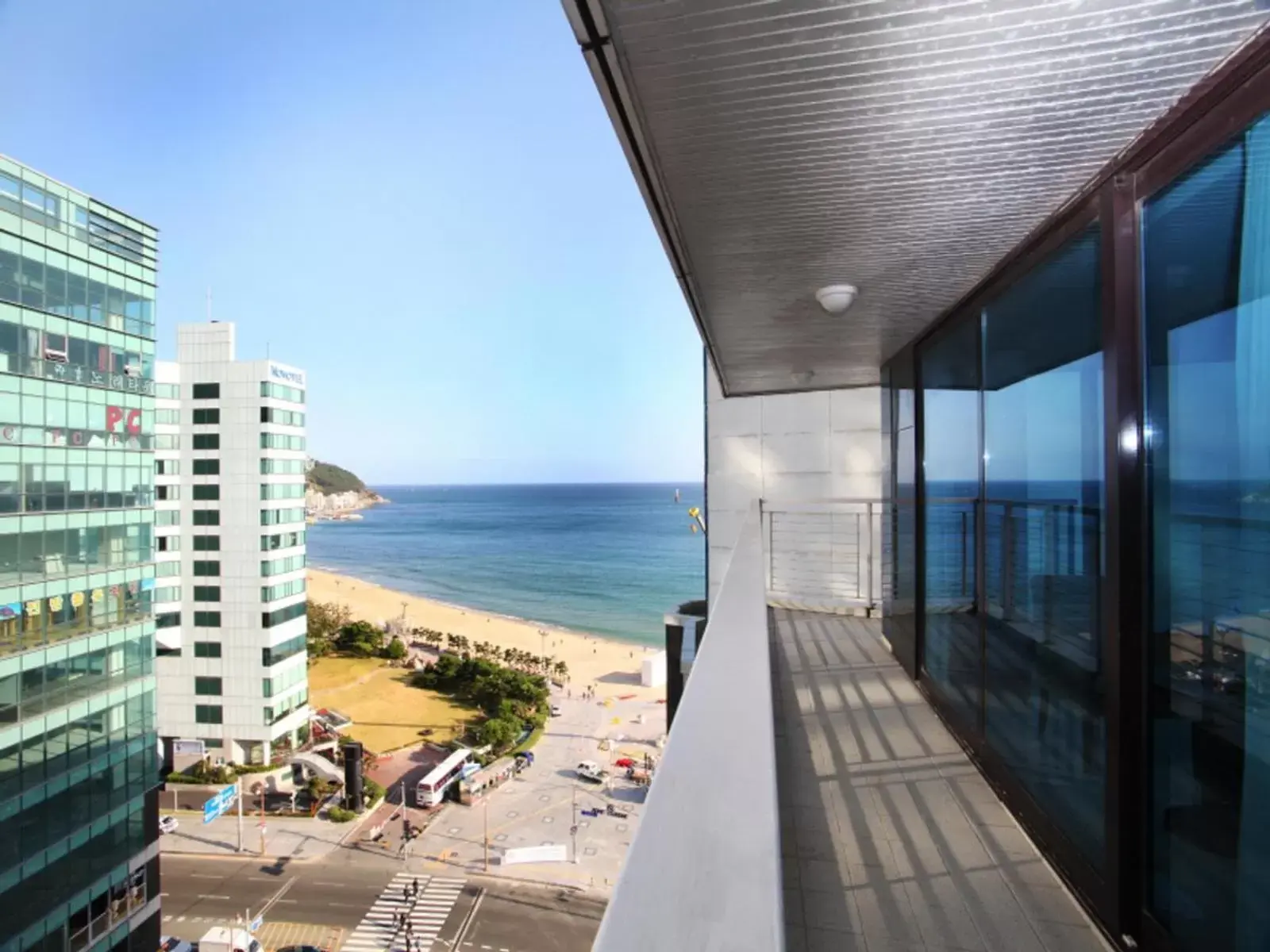 Balcony/Terrace, Sea View in Sunset Business Hotel