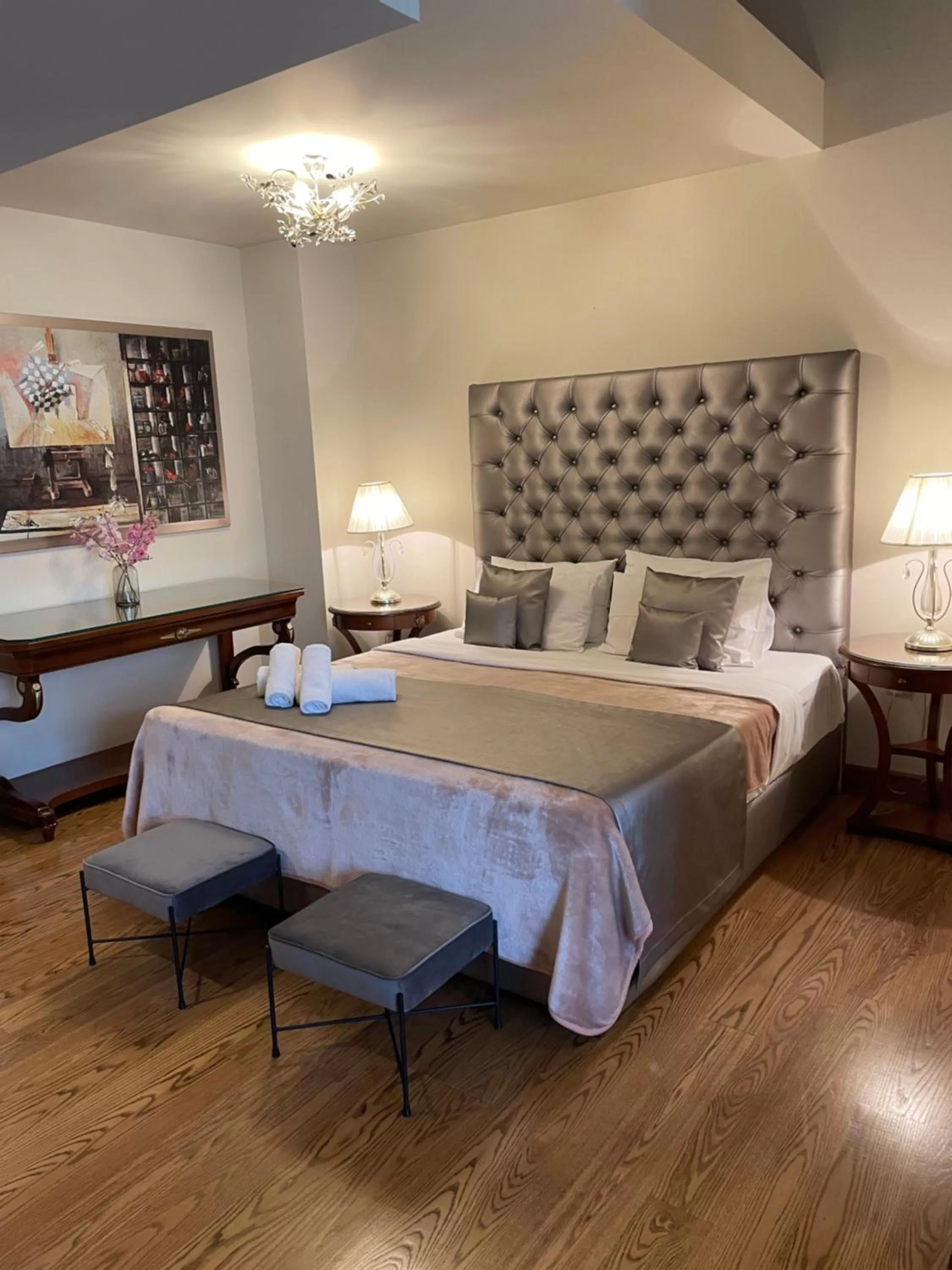 Bed in Tagli Resort & Villas