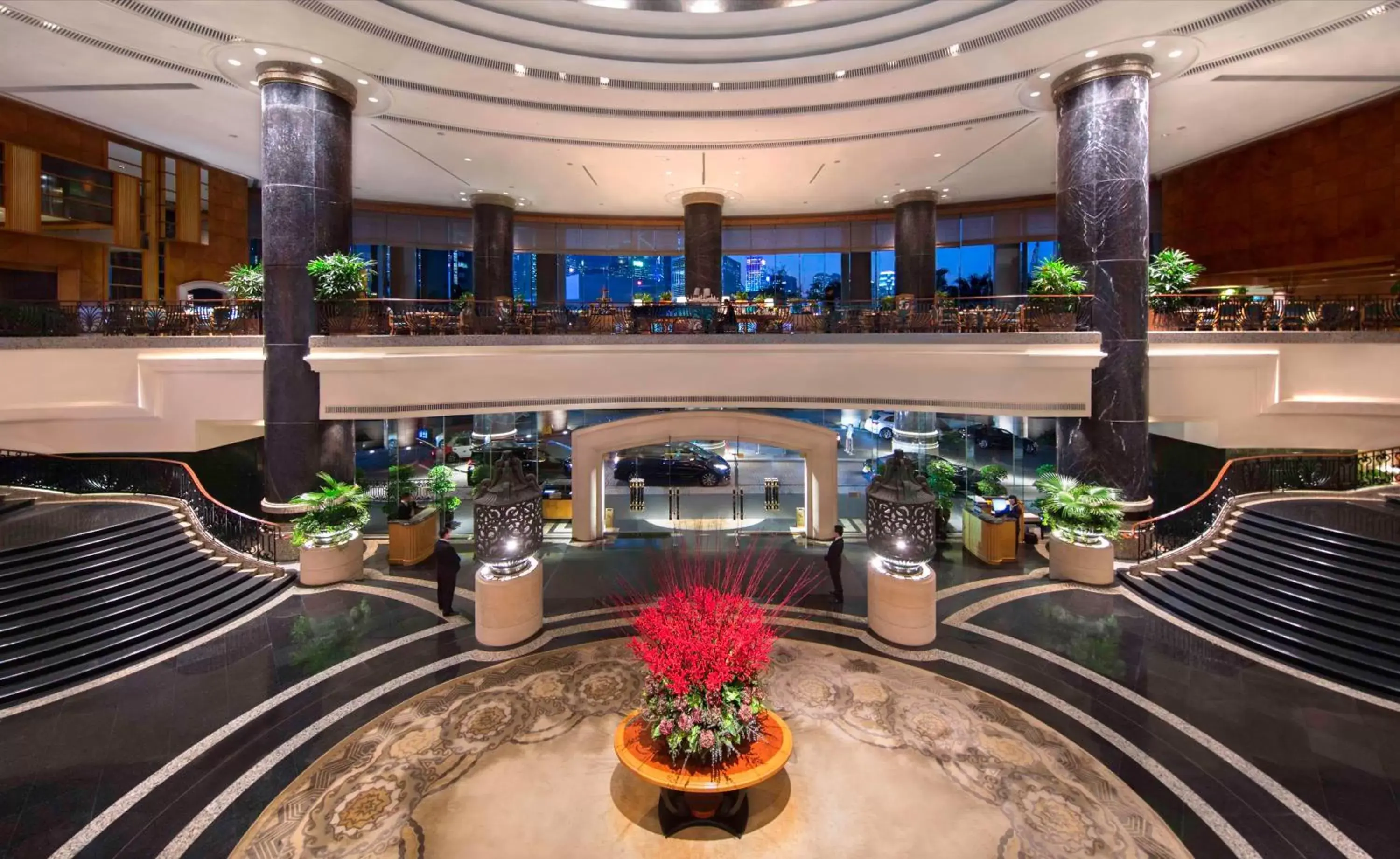 Lobby or reception in Grand Hyatt Hong Kong