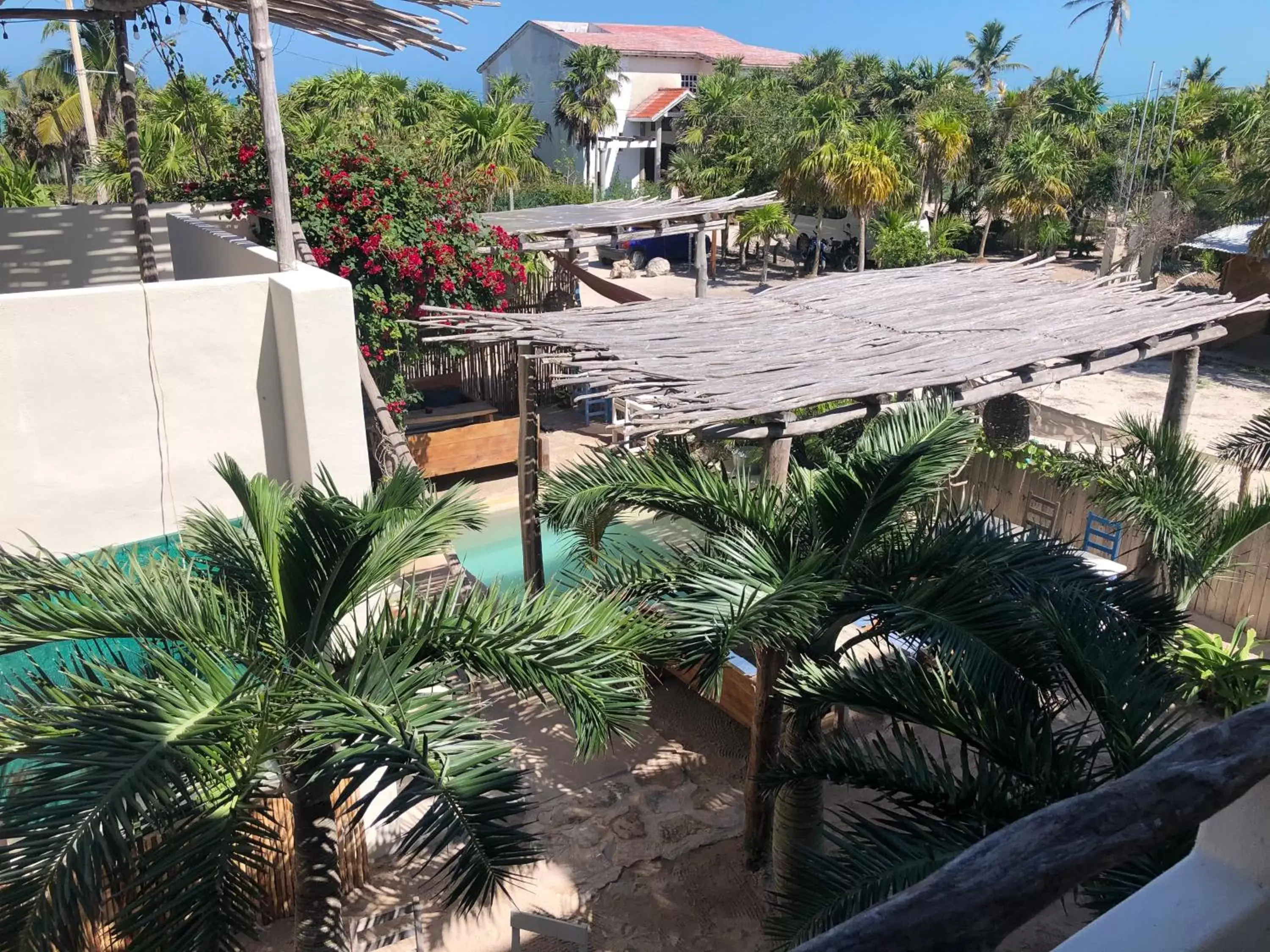 Swimming pool in LunArena Boutique Beach Hotel Yucatan Mexico