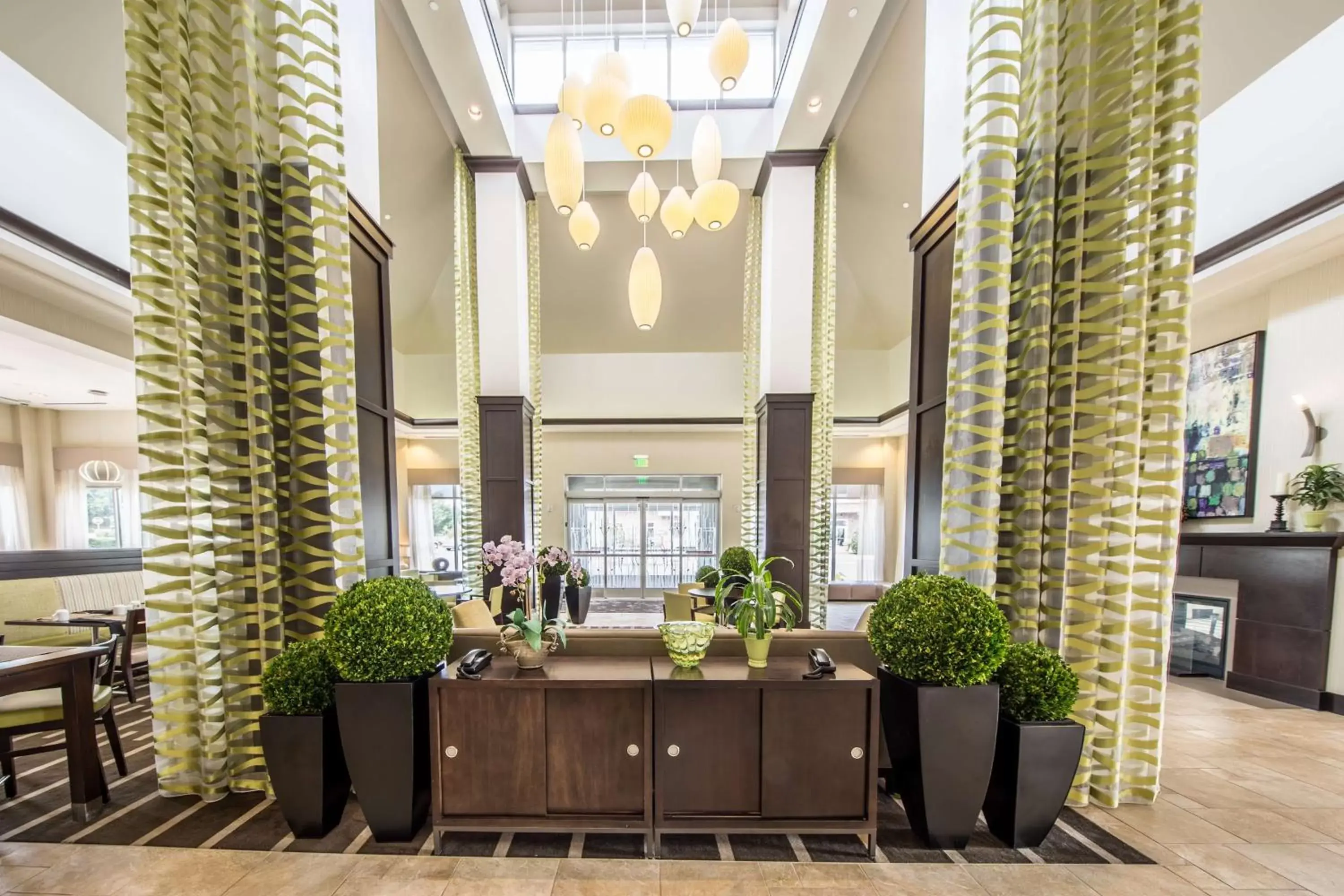 Lobby or reception in Hilton Garden Inn Raleigh Cary
