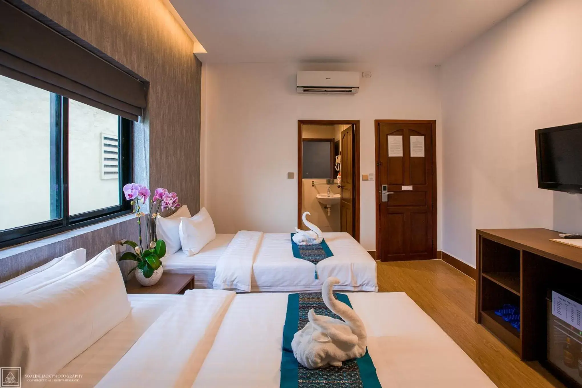 Superior Twin Room in Orussey One Boutique Superior Twin Room in Orussey One Boutique