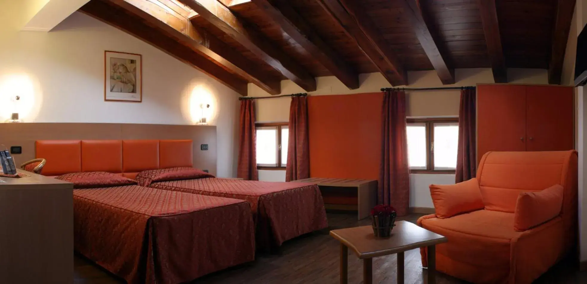 Bed in Hotel and Wellness Patriarca