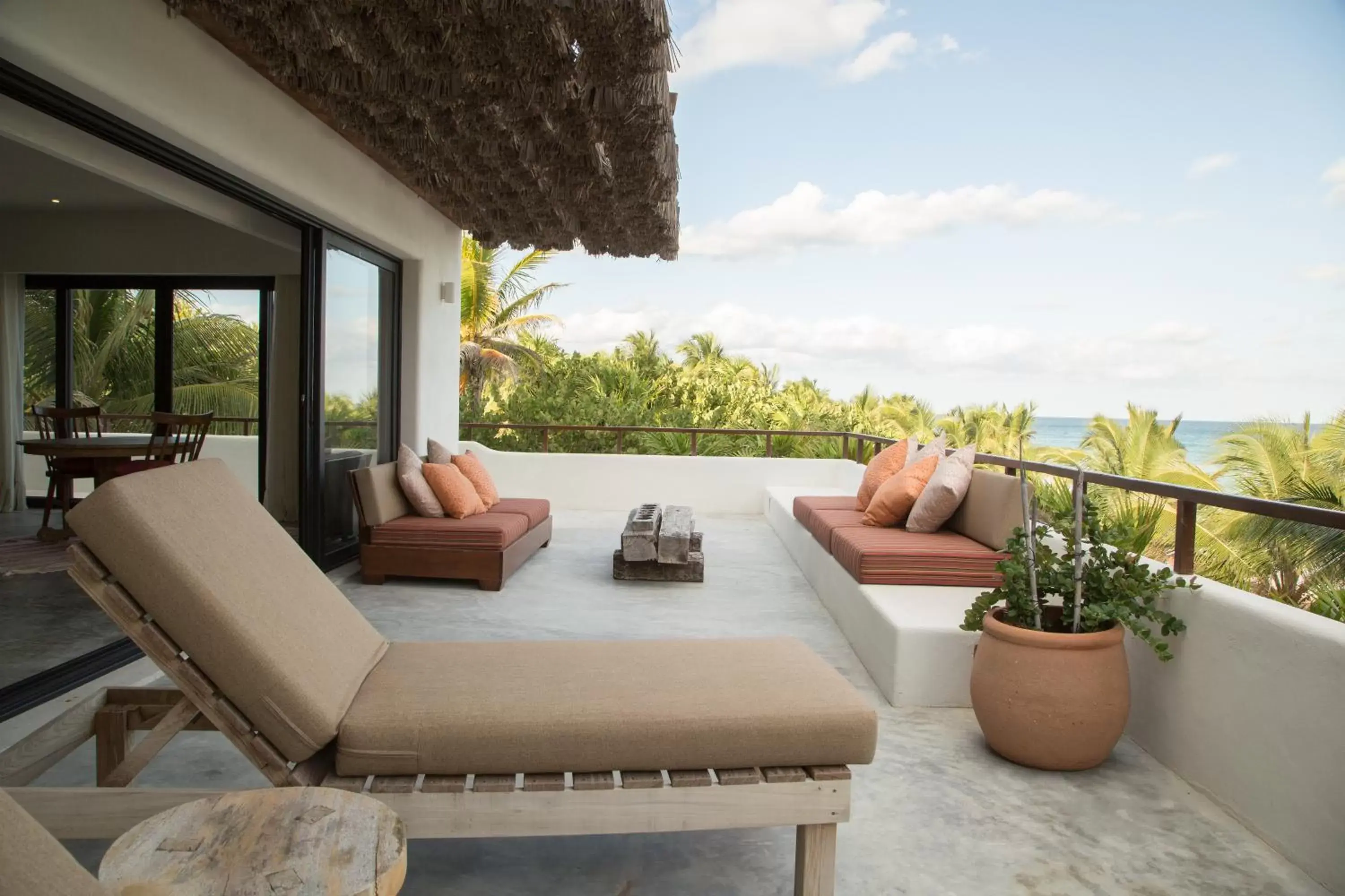 Balcony/Terrace in Chiringuito Tulum