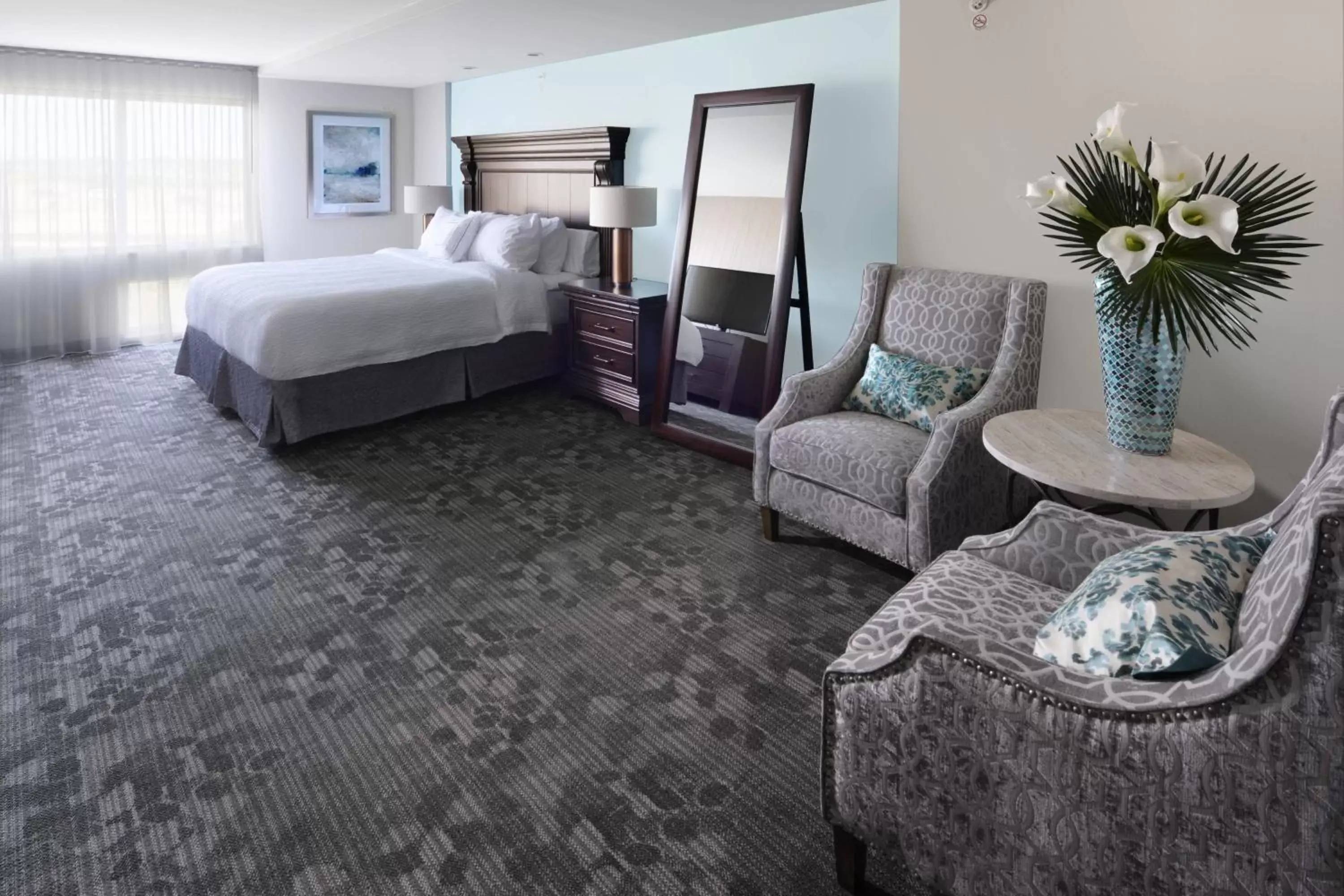 Bedroom, Bed in Courtyard by Marriott Dallas Plano/The Colony