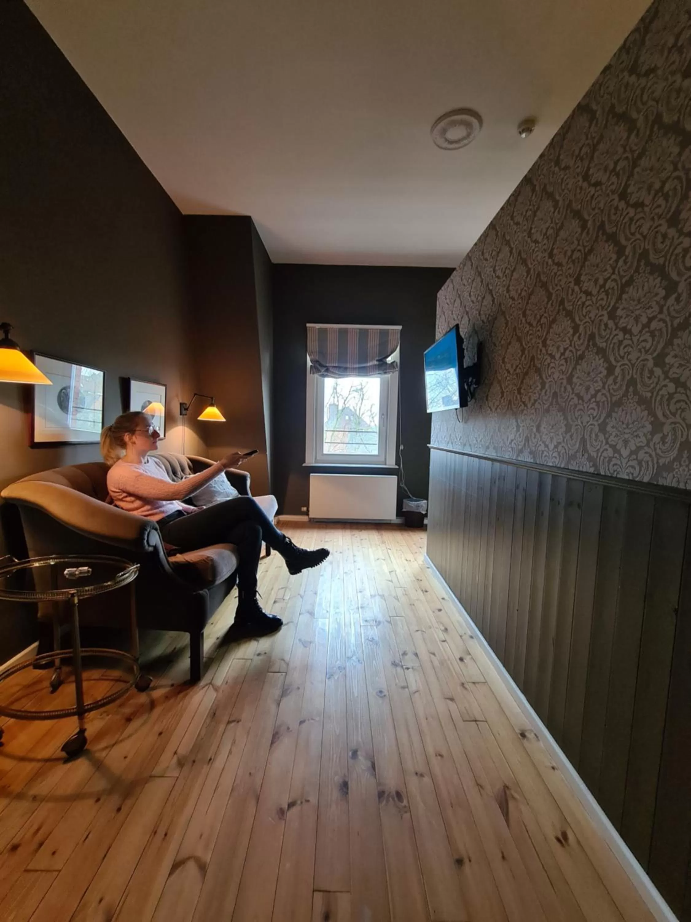 Living room in B&B 't Kasteel & 't Koetshuys