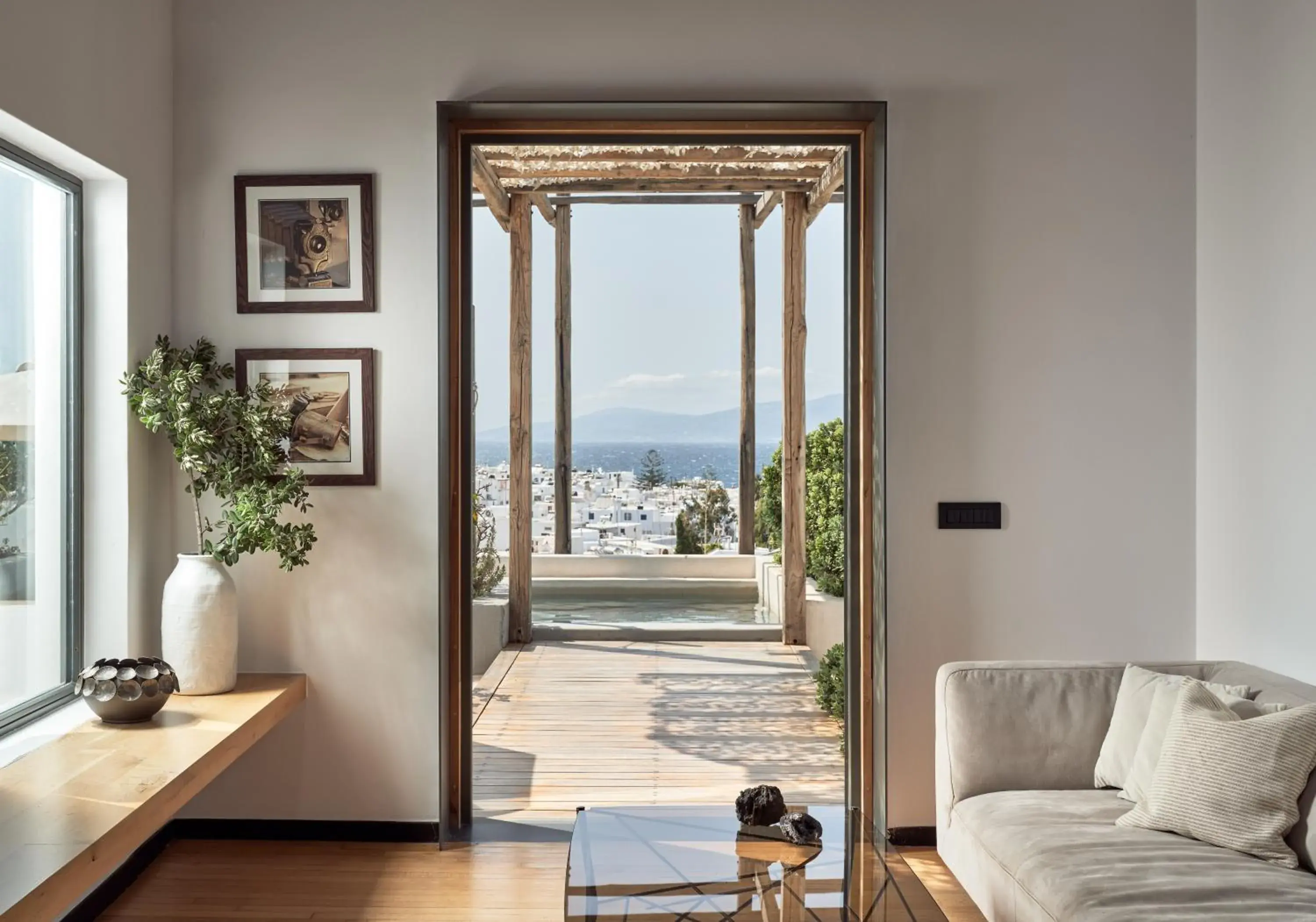 View (from property/room), Seating Area in Belvedere Mykonos - Main Hotel