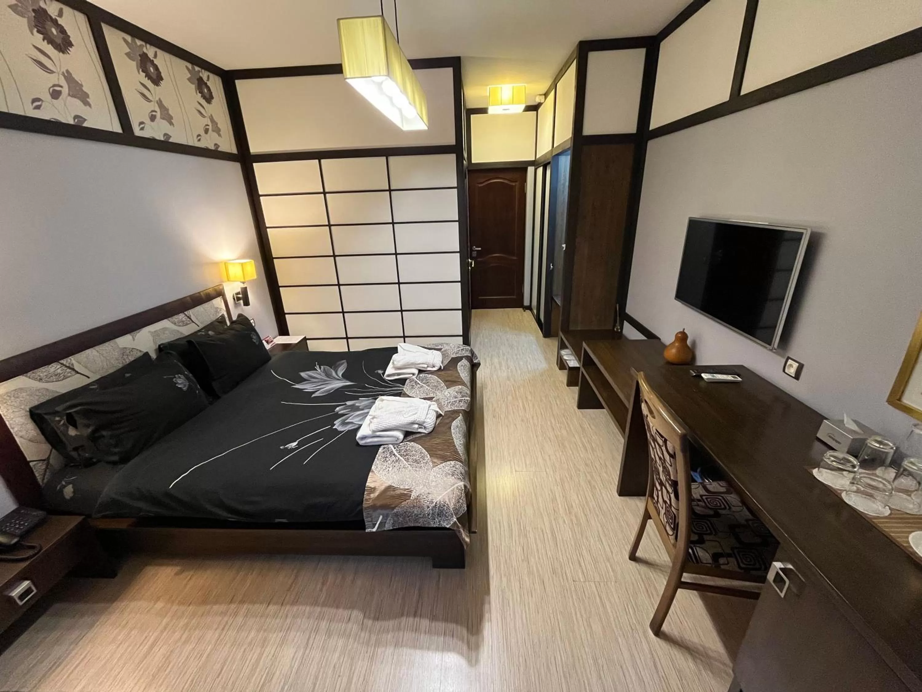 Photo of the whole room, Bed in Orbita hotel Shymkent