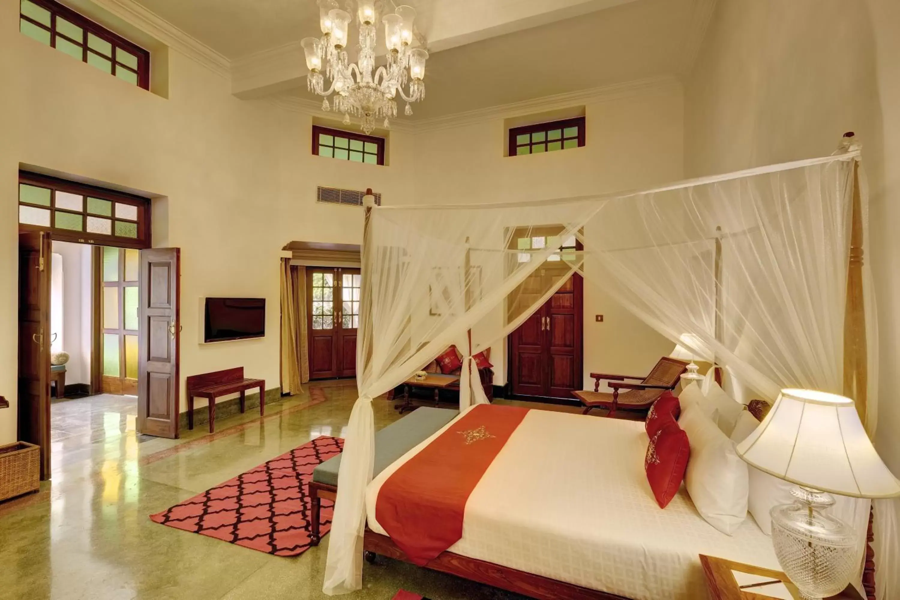 Bedroom, Bed in lebua Lucknow