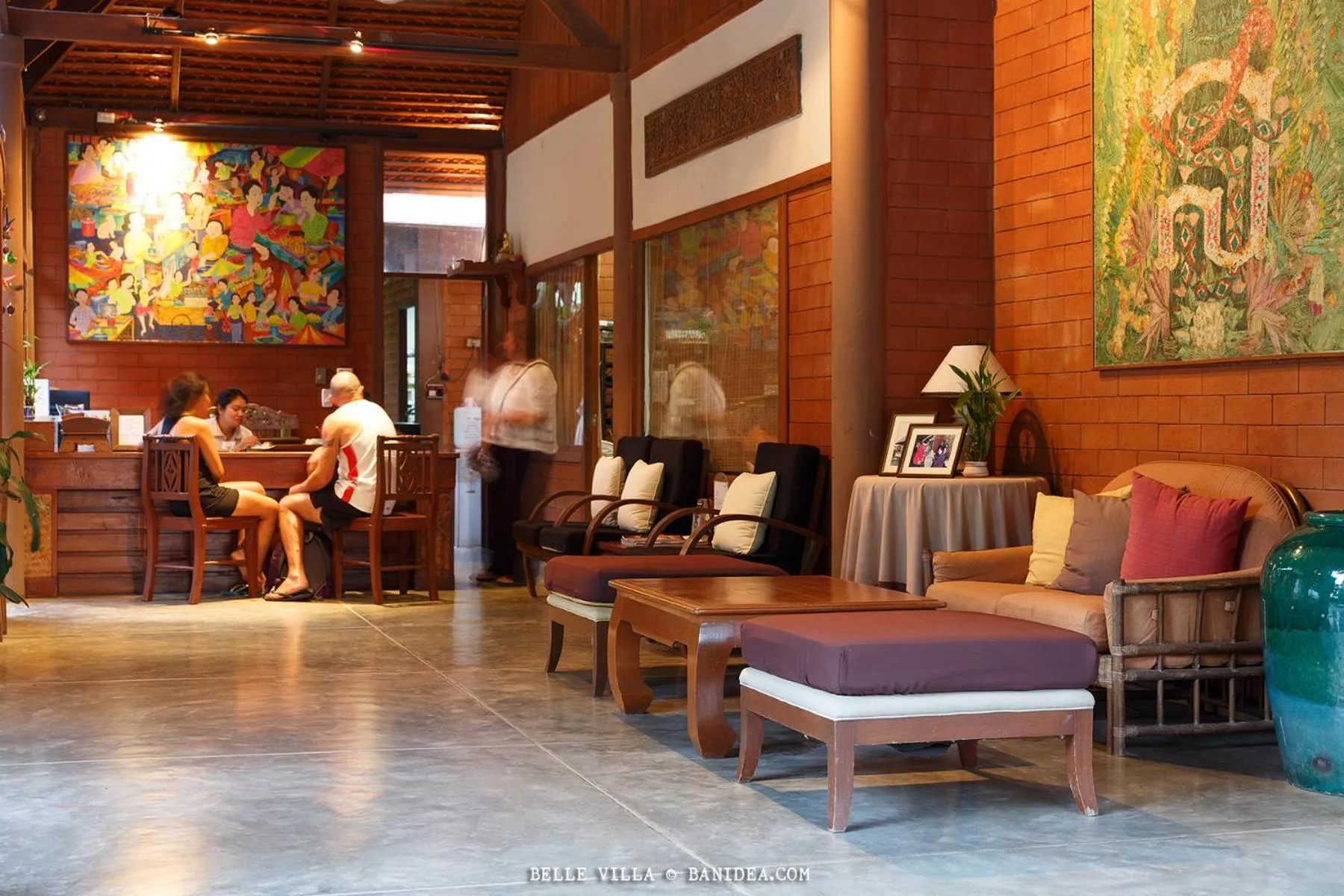 Lobby or reception in Belle Villa Resort, Pai