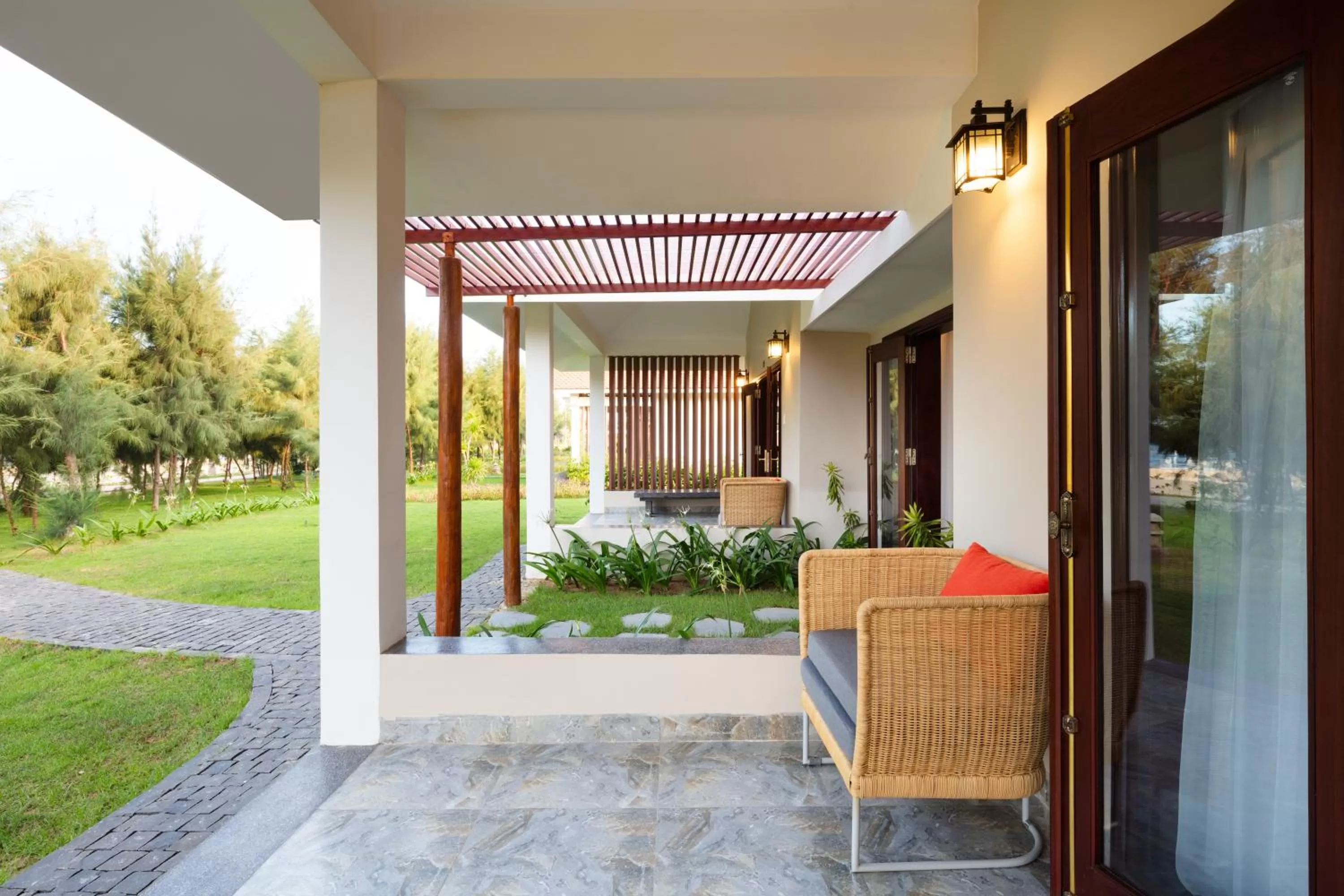 Patio in Sao Mai Beach Resort