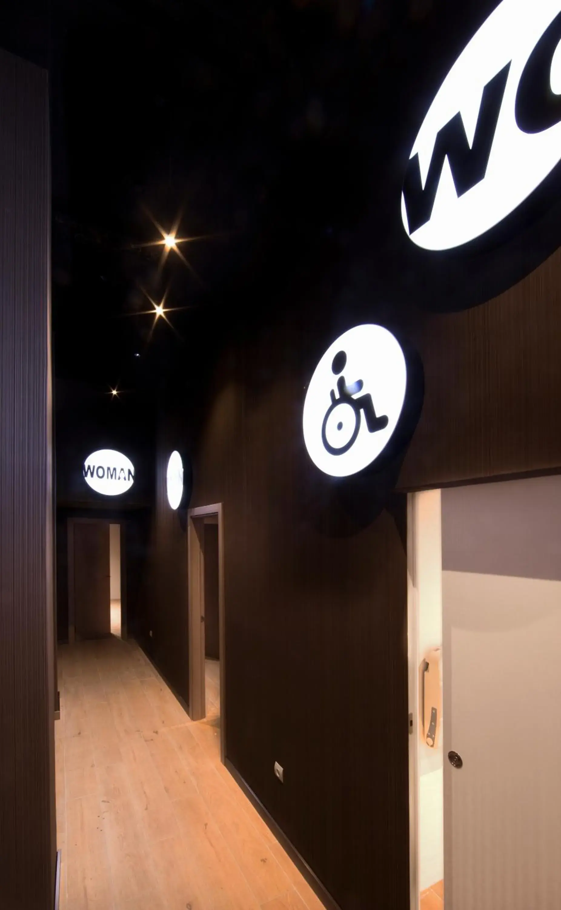 Facility for disabled guests in Hotel Cuco