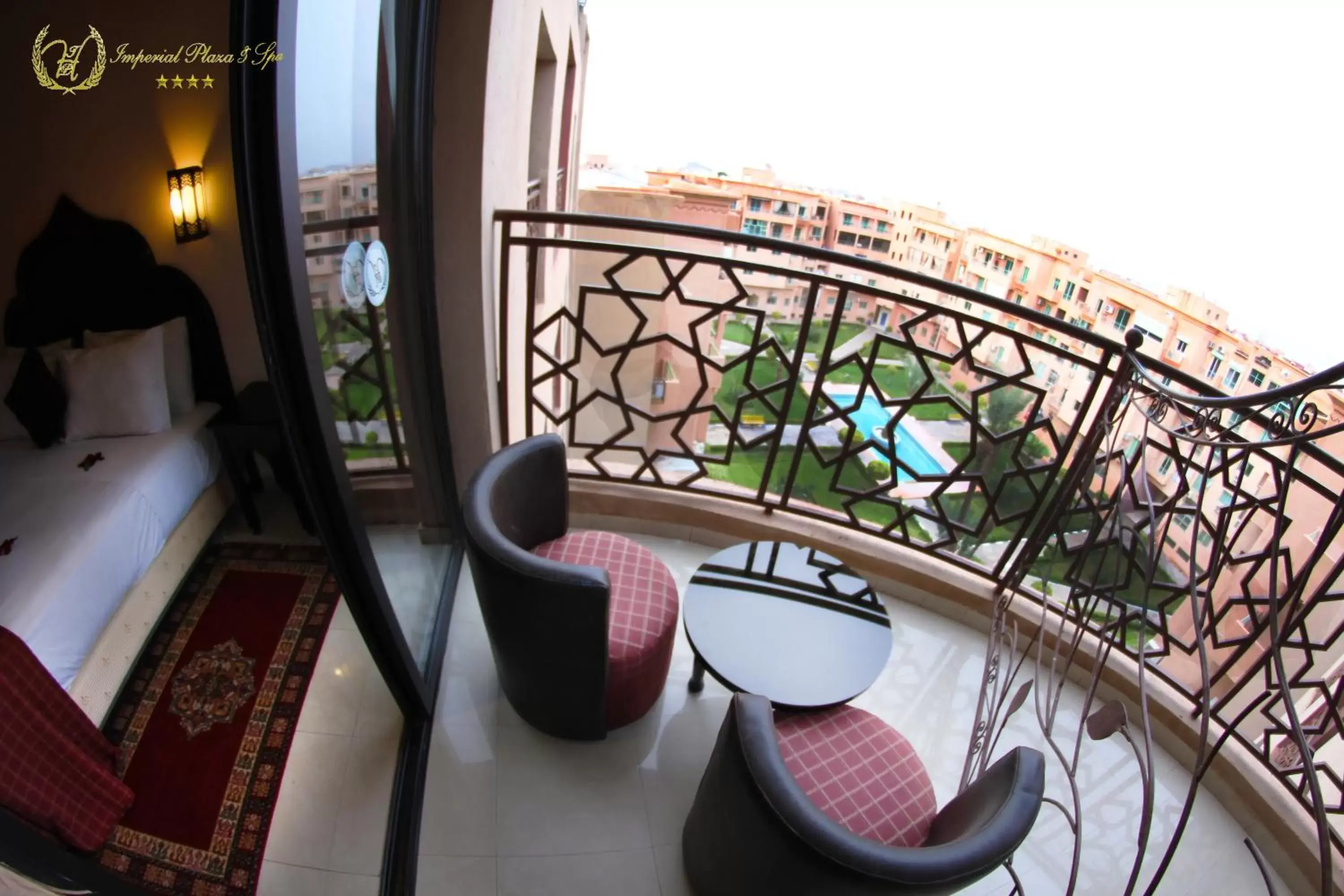 Balcony/Terrace in Hotel Imperial Plaza & Spa