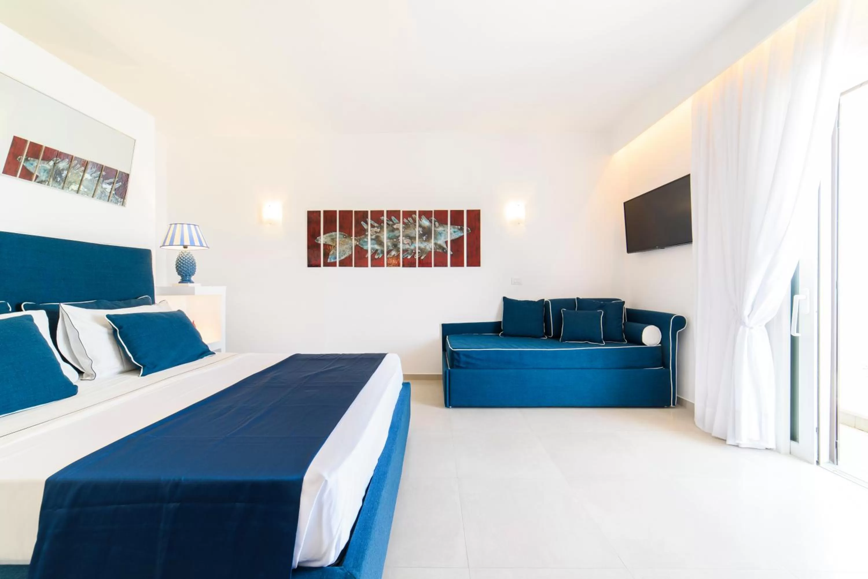 Bed in Residenza Al Pesce D'Oro