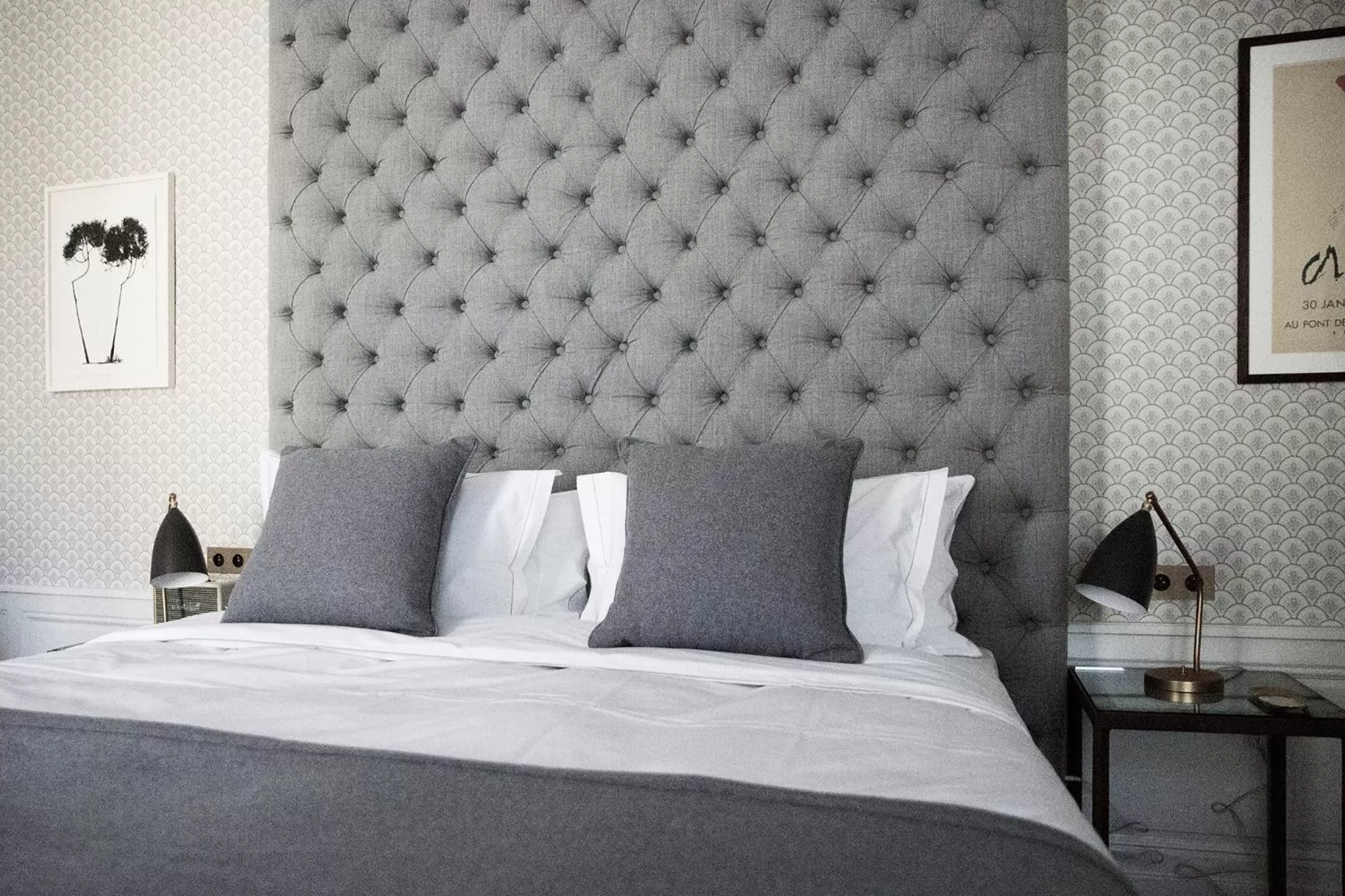 Bed in Le 25bis by Leclerc Briant