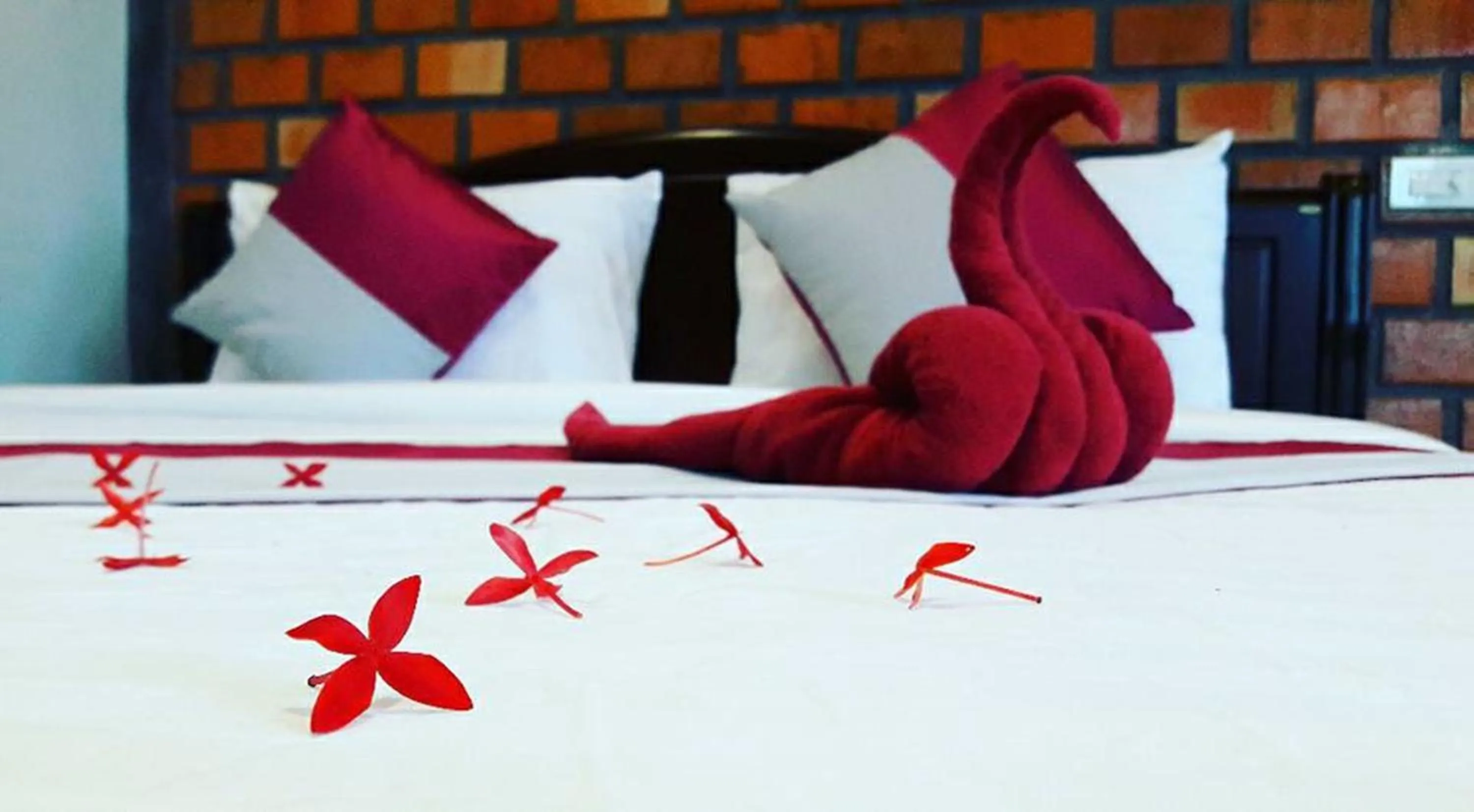 Bed in Lanta New Beach Bungalows - SHA Plus