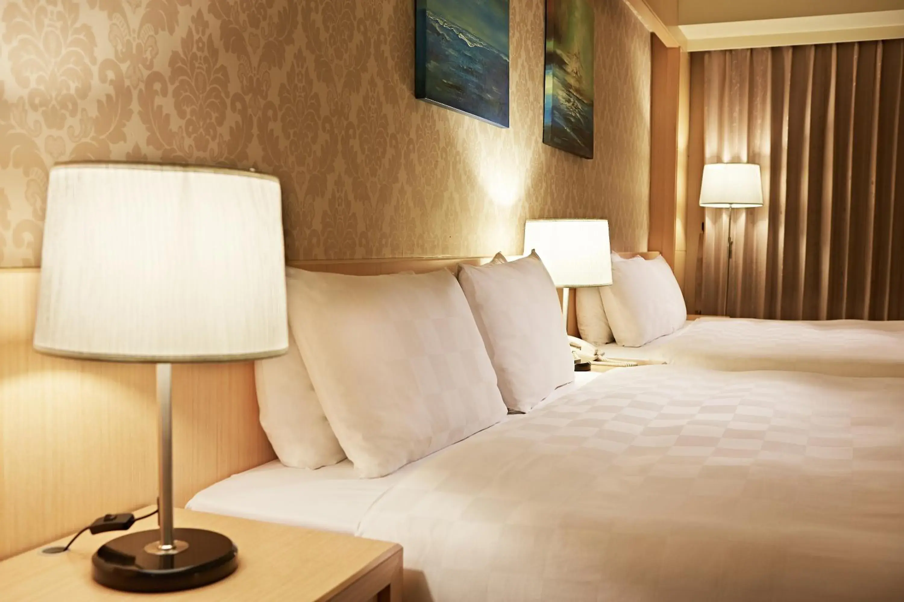 Bed in E-DA Skylark Hotel Bed in E-DA Skylark Hotel