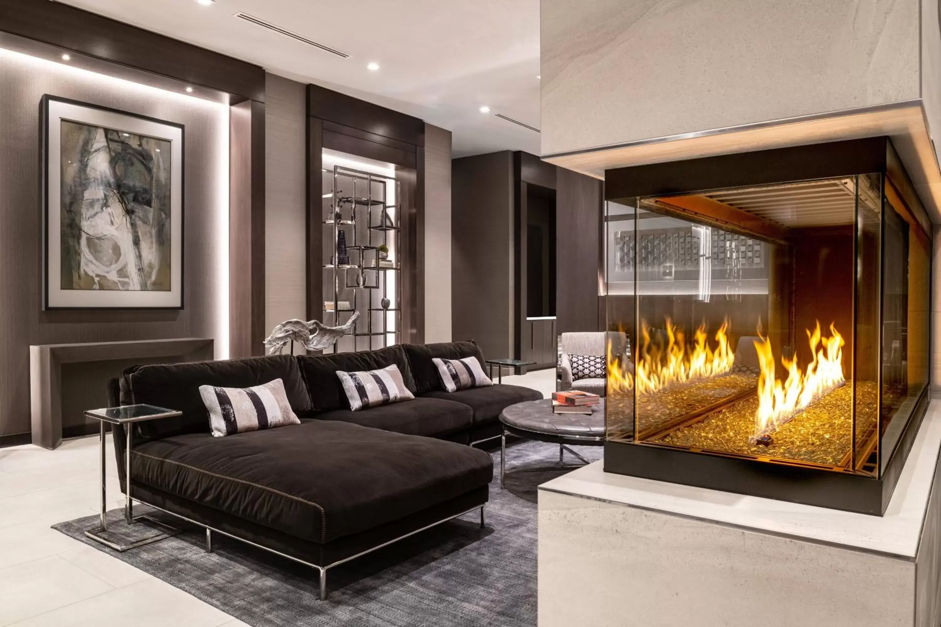 Lobby or reception, Seating Area in Residence Inn by Marriott Weehawken