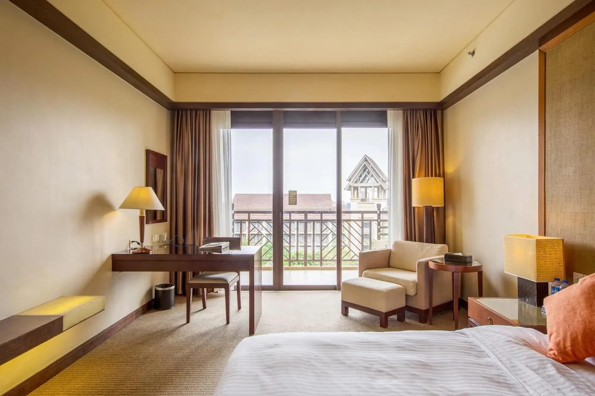 Balcony/Terrace, Seating Area in Dongguang Richwood Garden Hotel