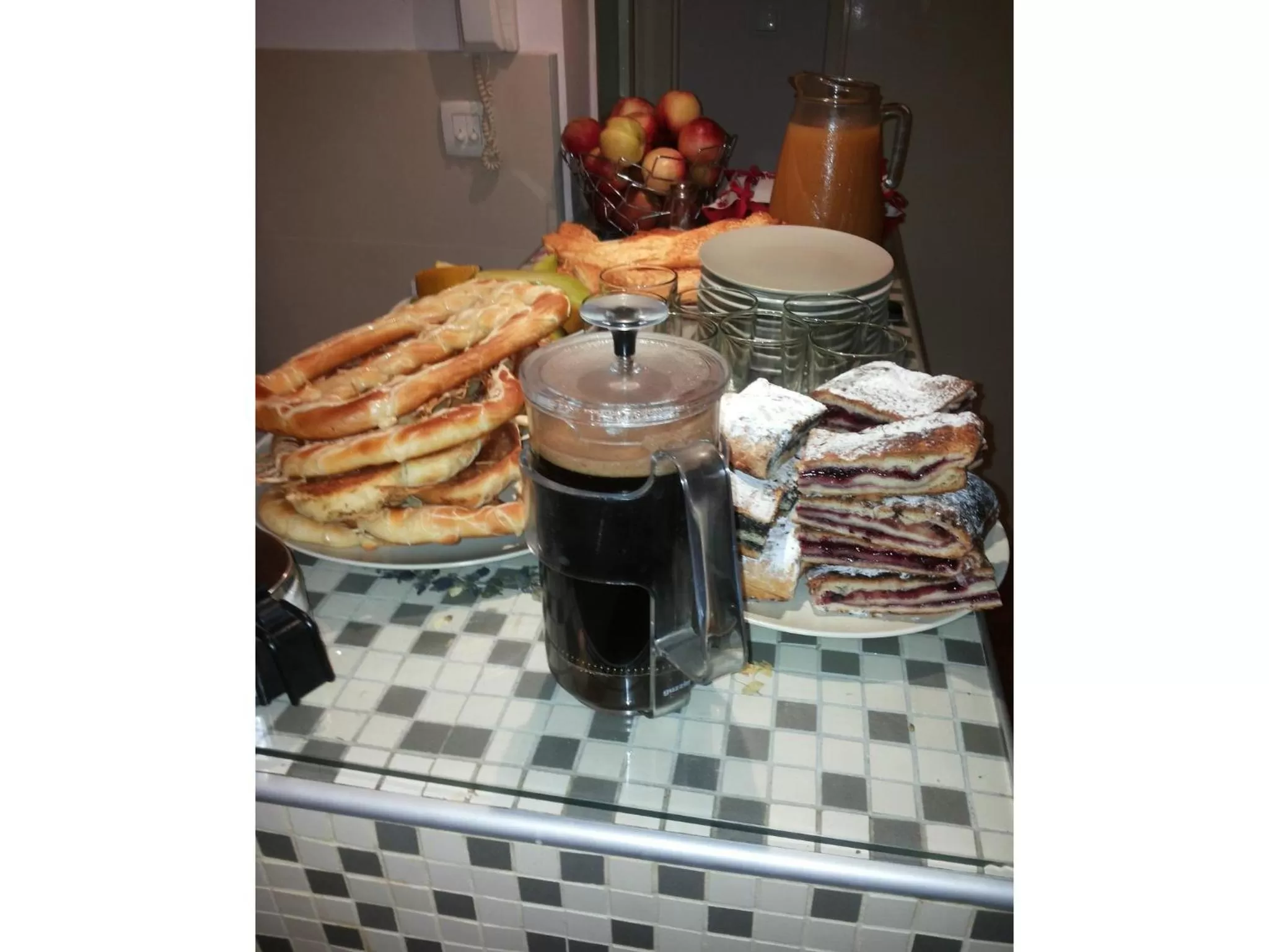 Food in B&B Girasole