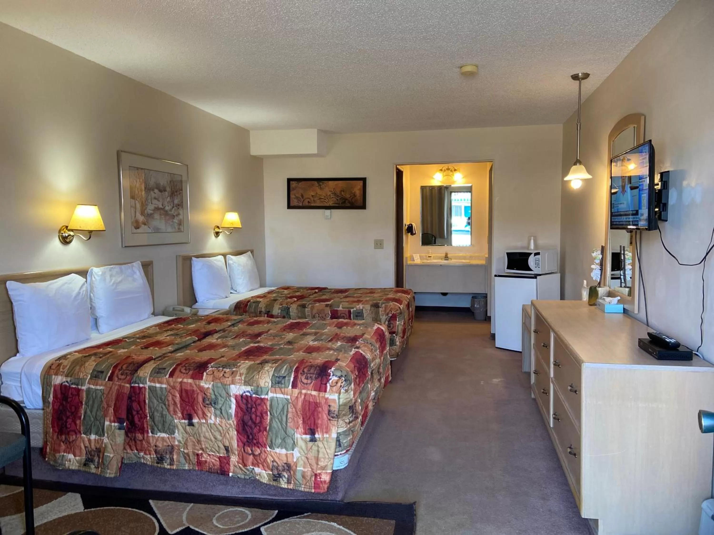 Bed in RANCHLAND Inn