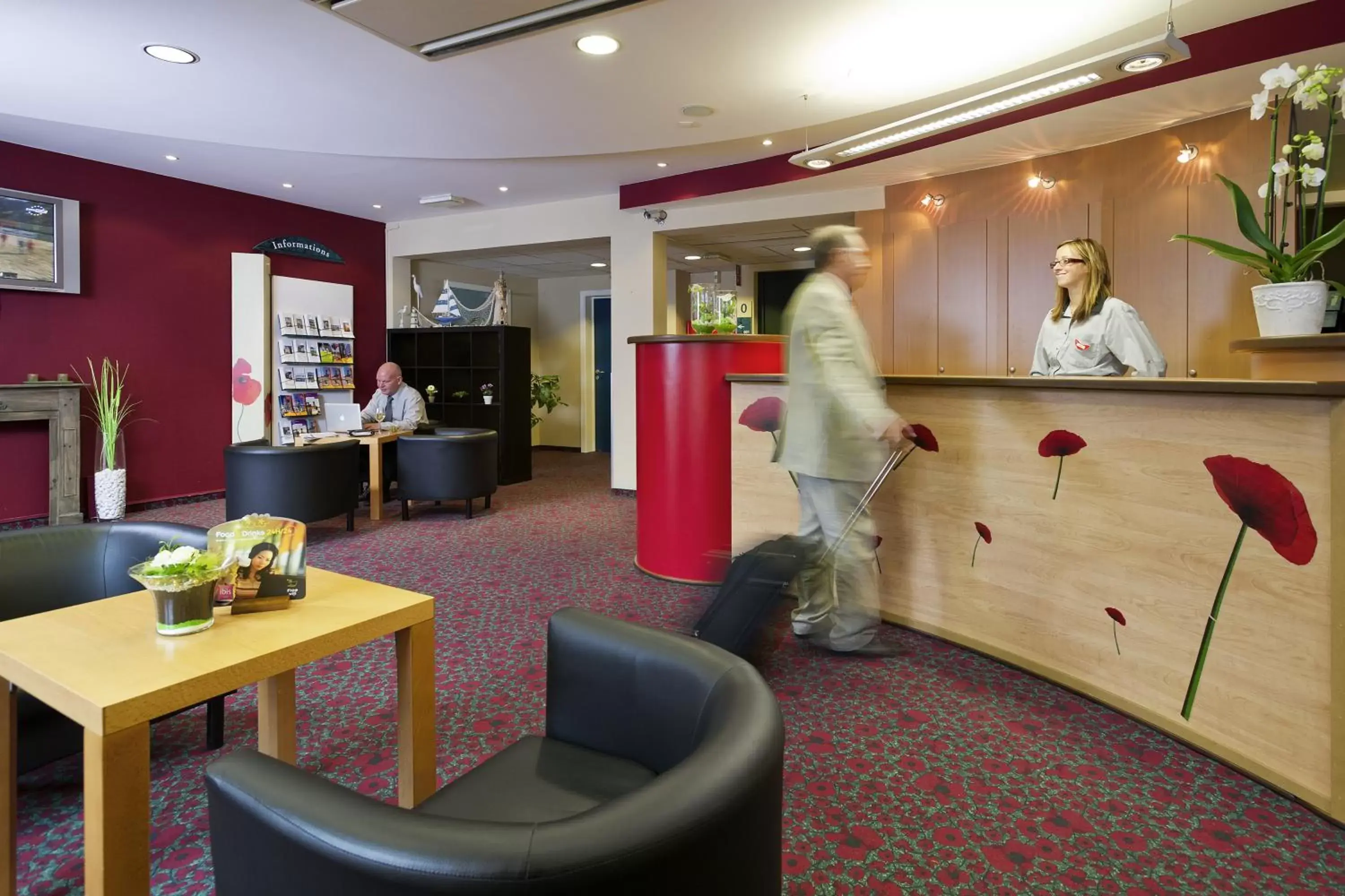 Lobby or reception, Lobby/Reception in ibis Liège Seraing