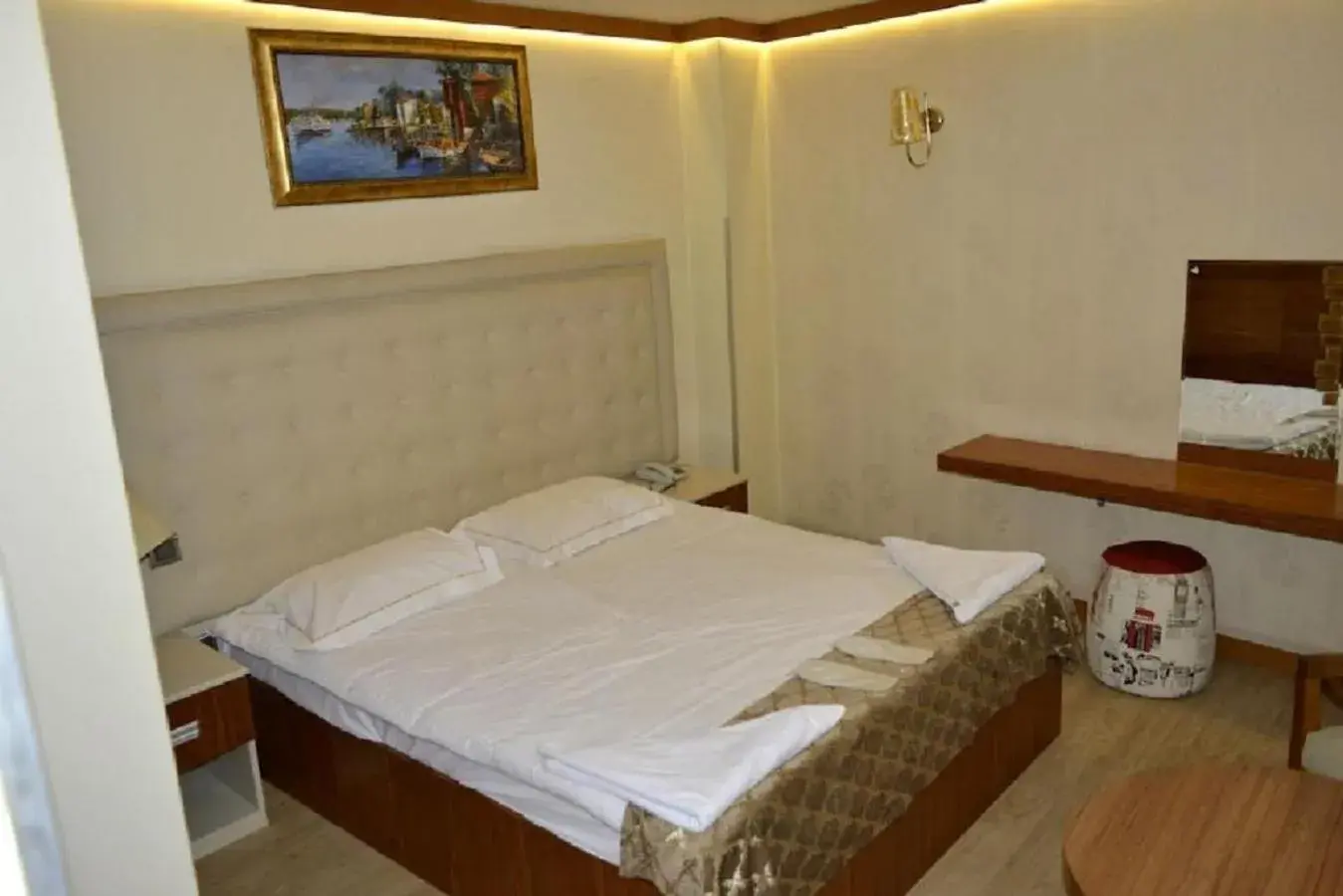 Bed in Galata Palace Hotel