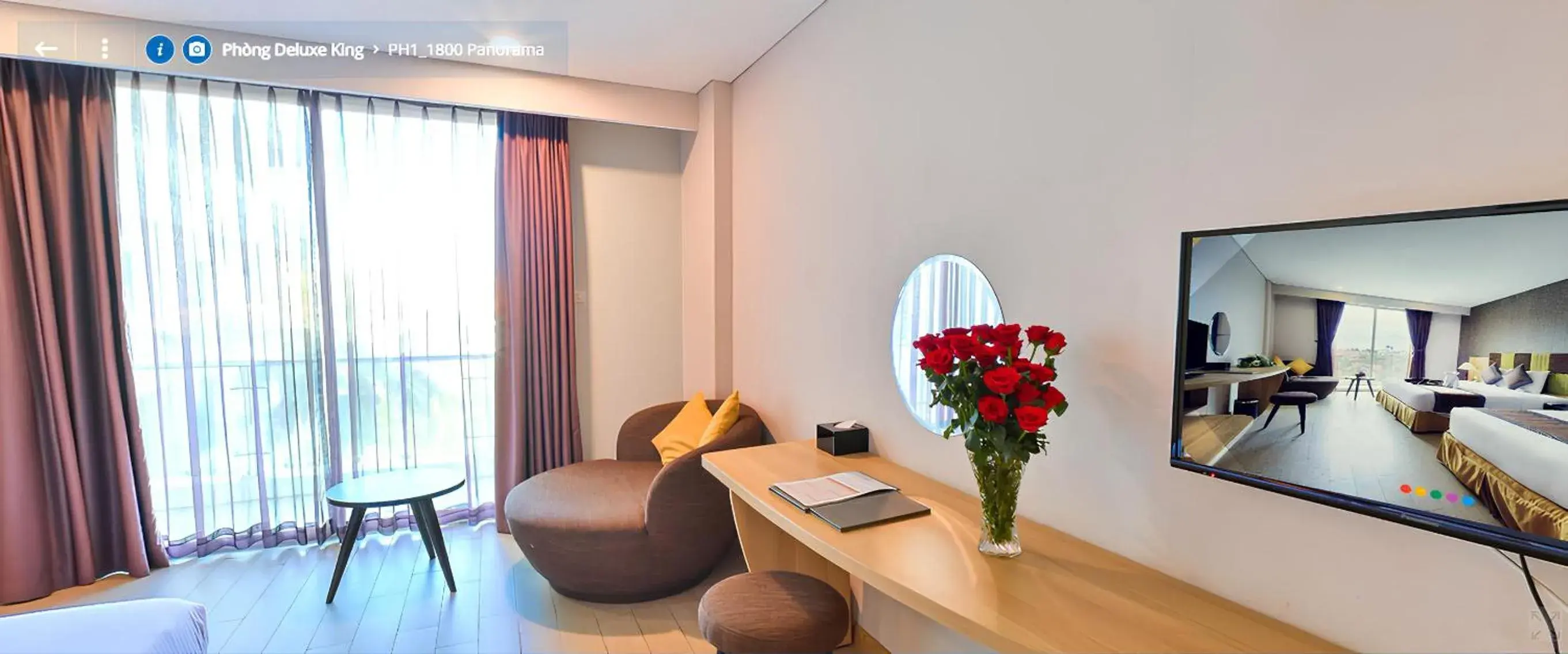 TV and multimedia, Seating Area in Muong Thanh Holiday Mui Ne Hotel