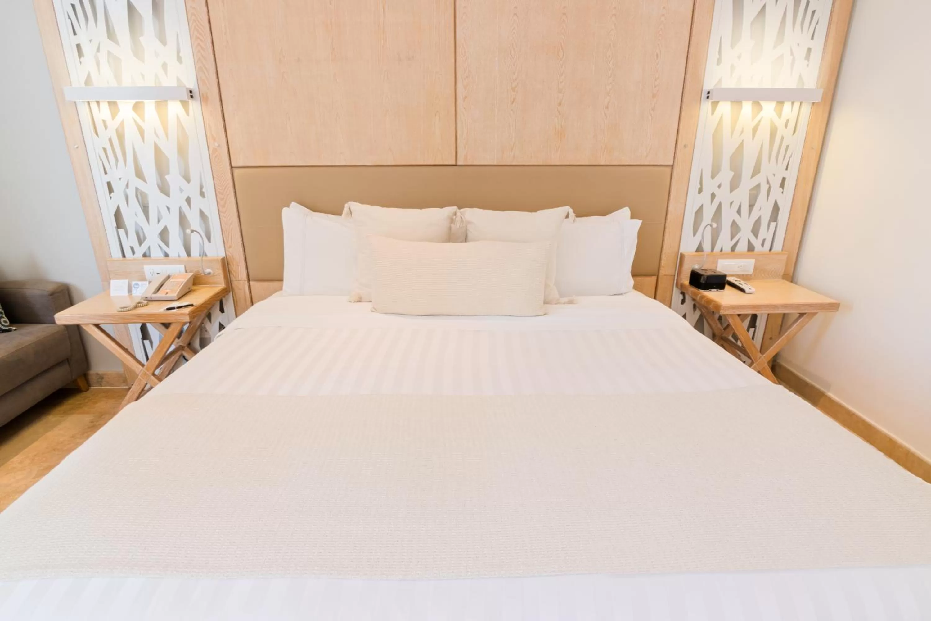 Bed in GHL Arsenal Hotel