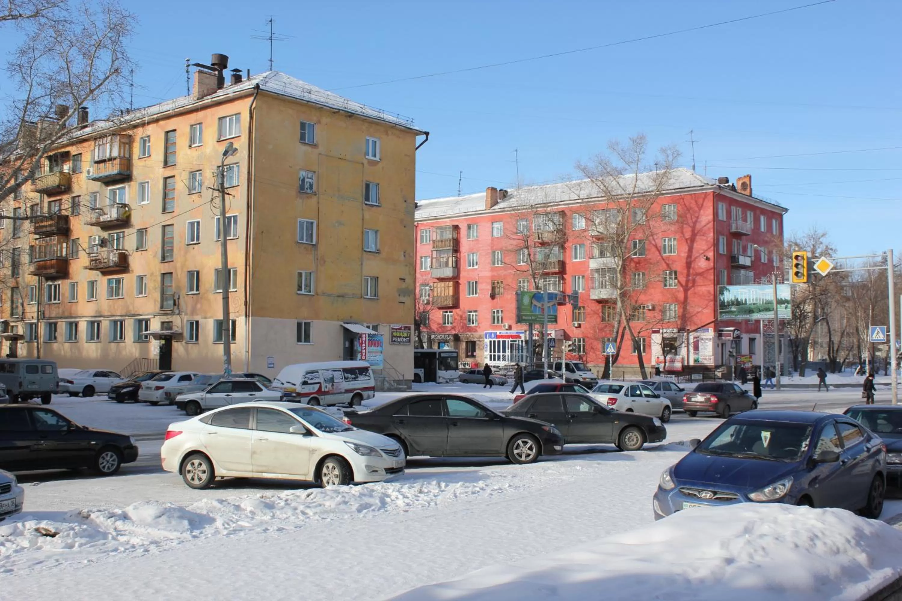 Property building in Ust-Kamenogorsk Hotel