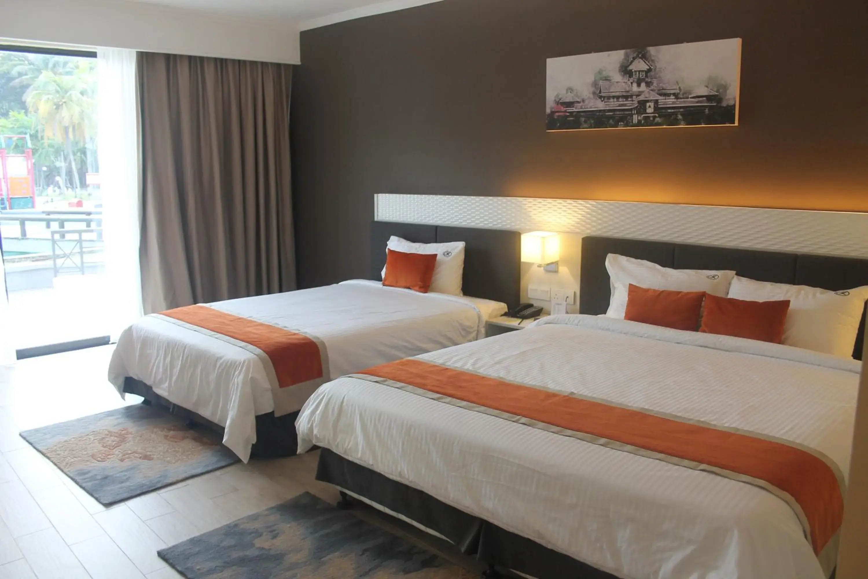 Bed in Klana Resort Seremban