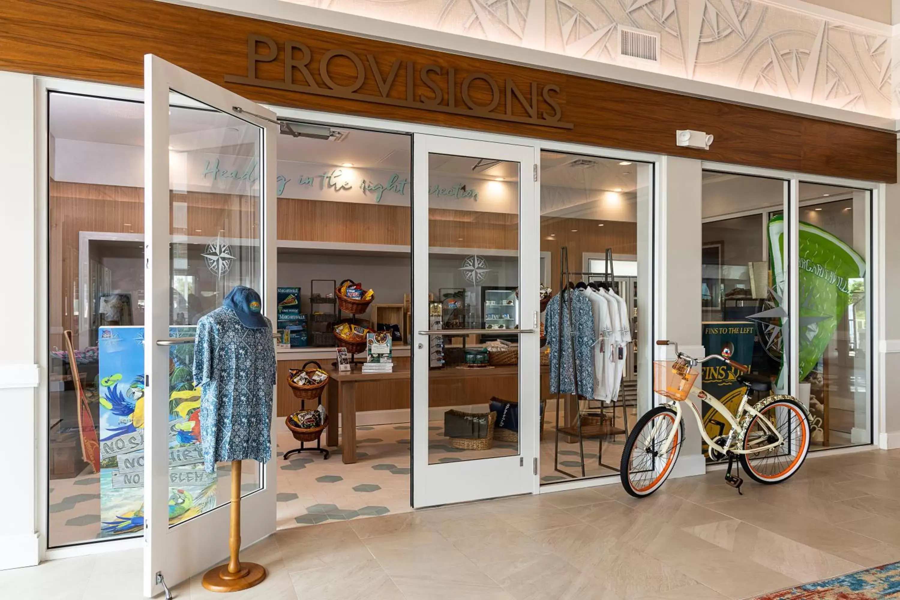 On-site shops in Compass Hotel by Margaritaville Anna Maria Sound