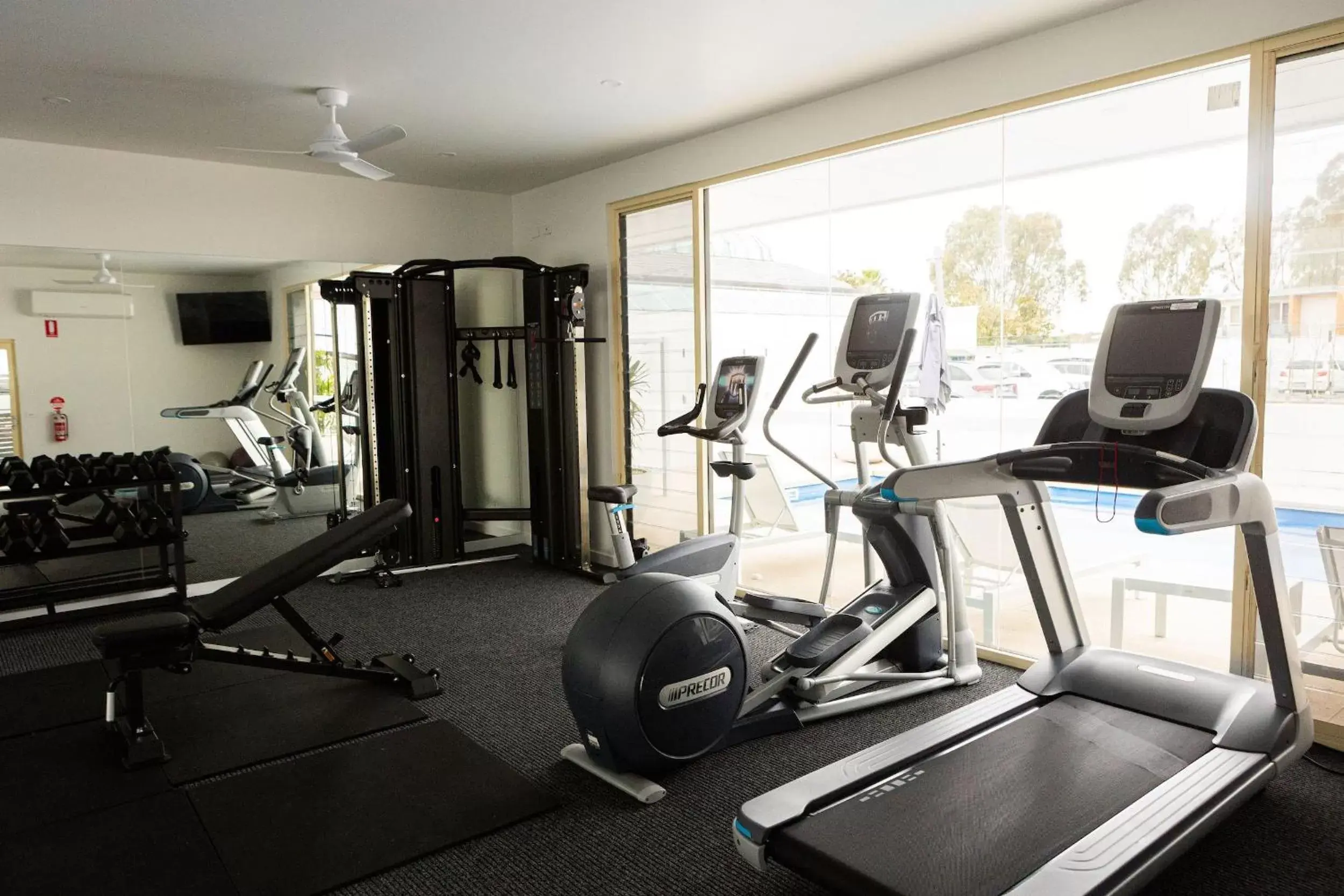 Property building, Fitness Center/Facilities in The Carrington Hotel