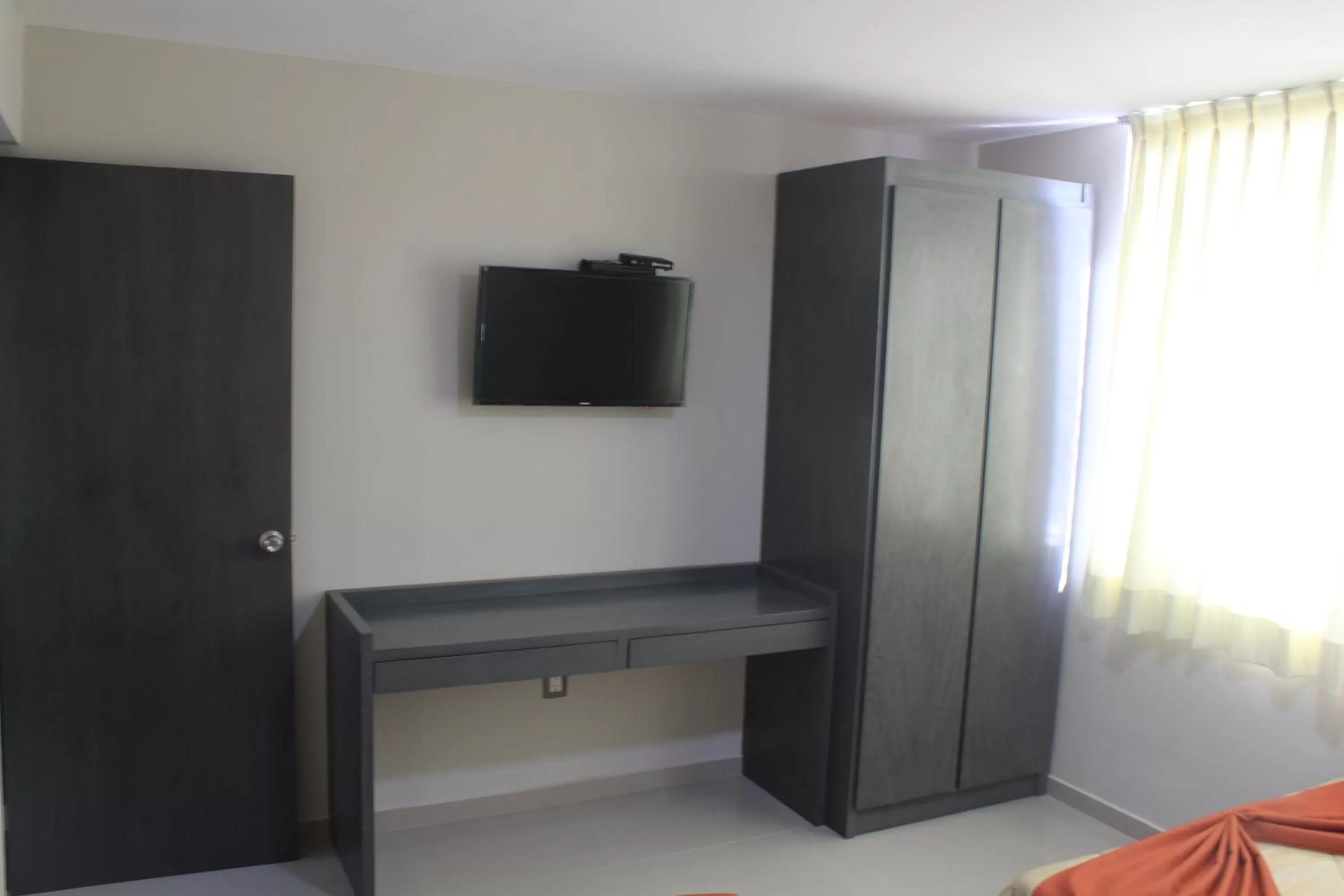 Decorative detail, TV/Entertainment Center in Suites San Luis