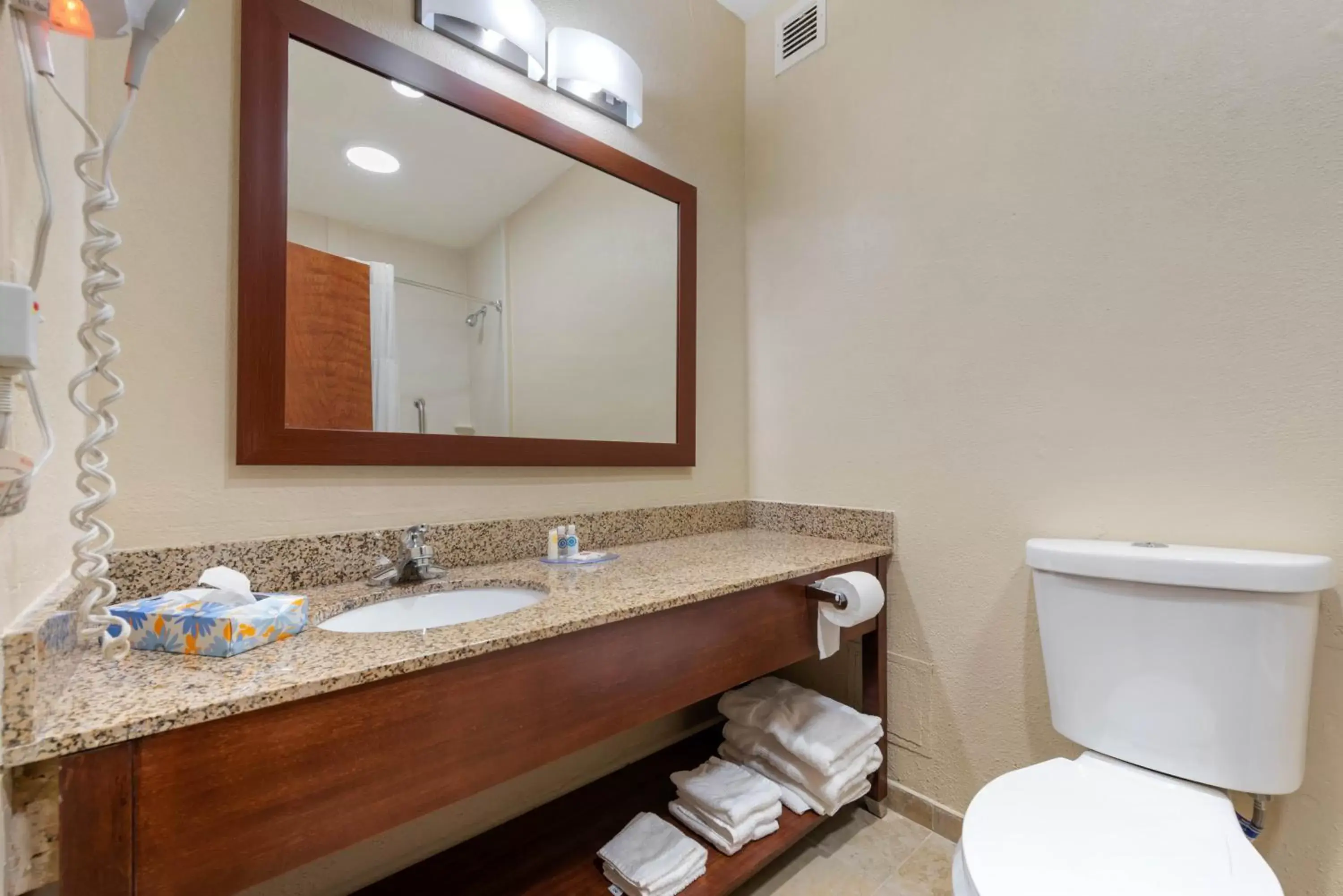 Toilet, Bathroom in Comfort Inn & Suites Michigan City