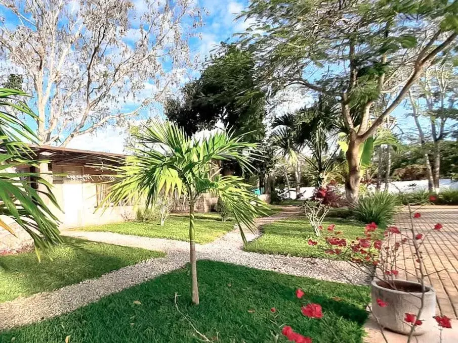 Garden in Hotel Casa de Campo Conkal Merida