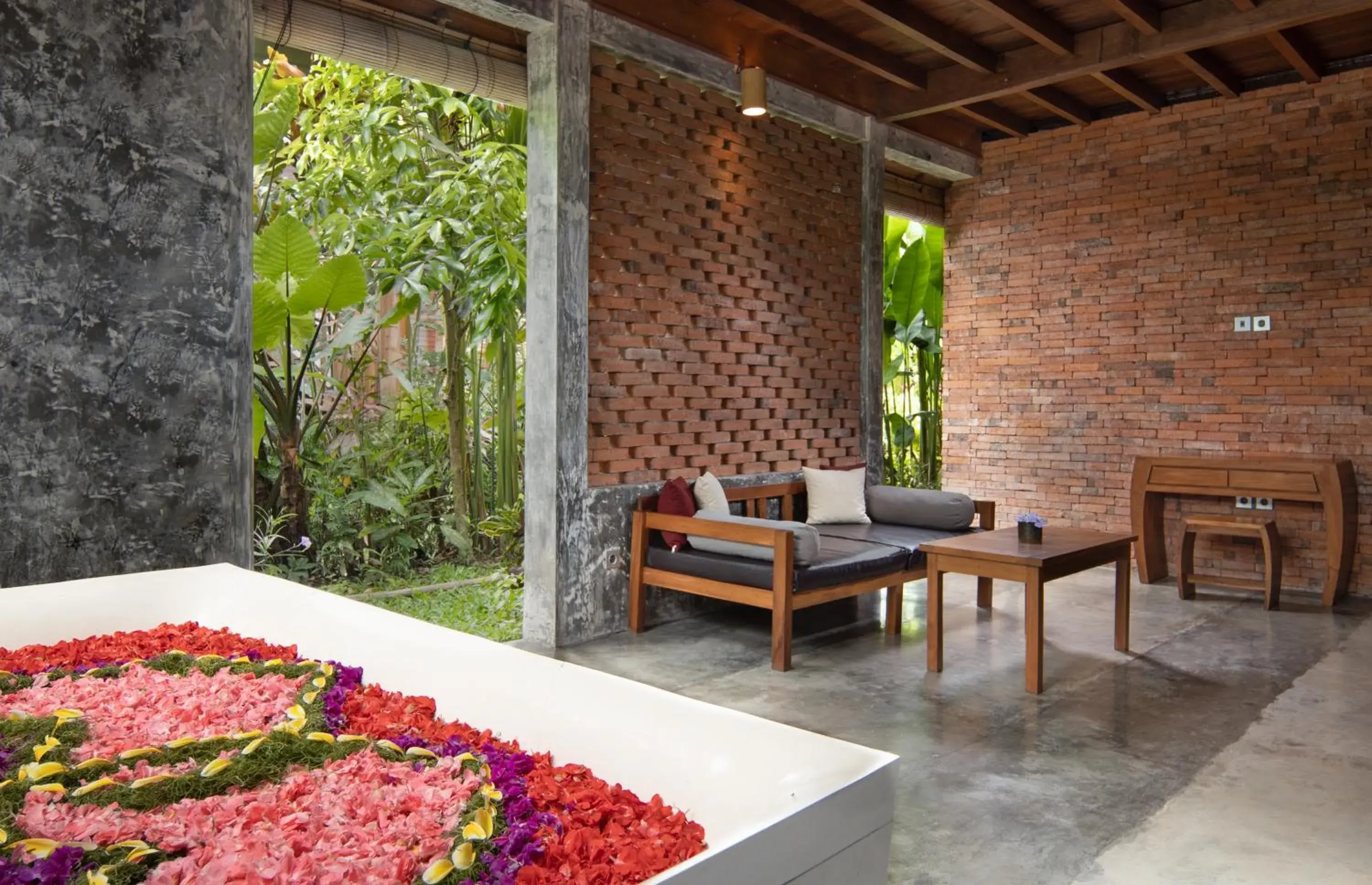 Living room in Beehouse Dijiwa Ubud