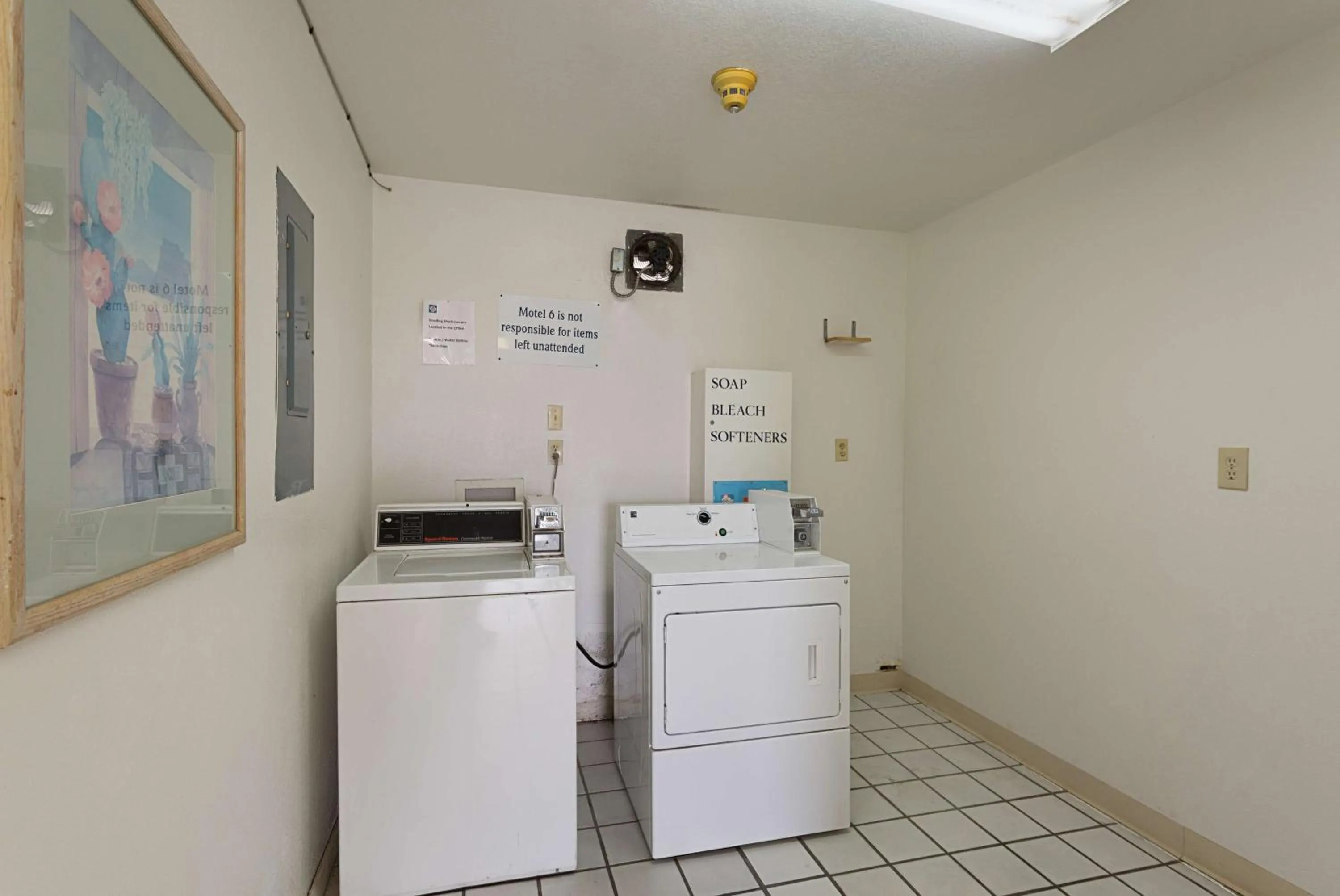 On site in Rodeway Inn Santa Rosa