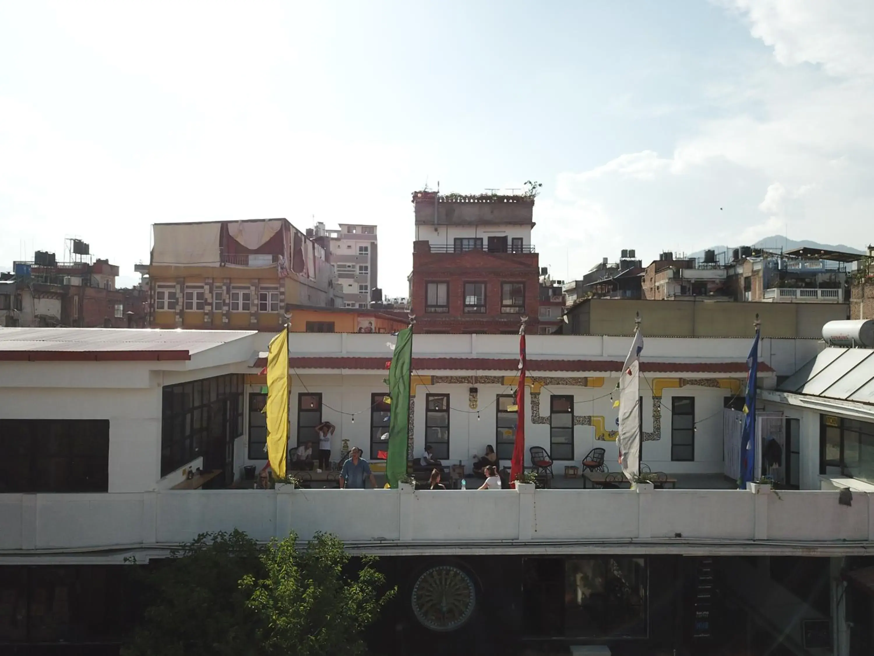 Bird's eye view in Yakety Yak Hostel