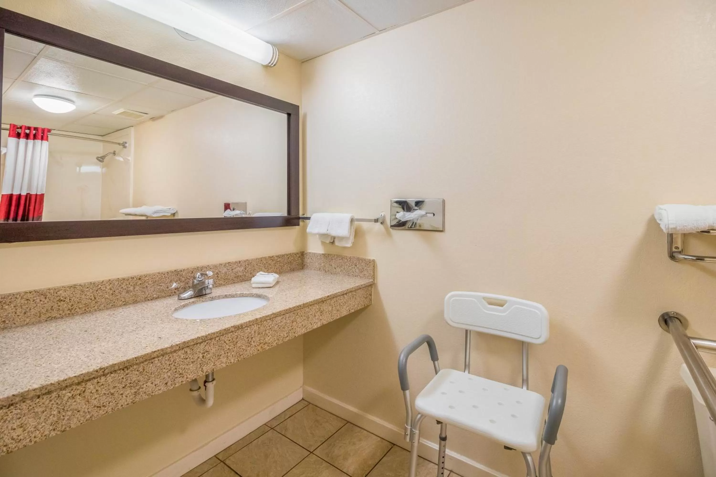 Bathroom in Red Roof Inn Clarksville