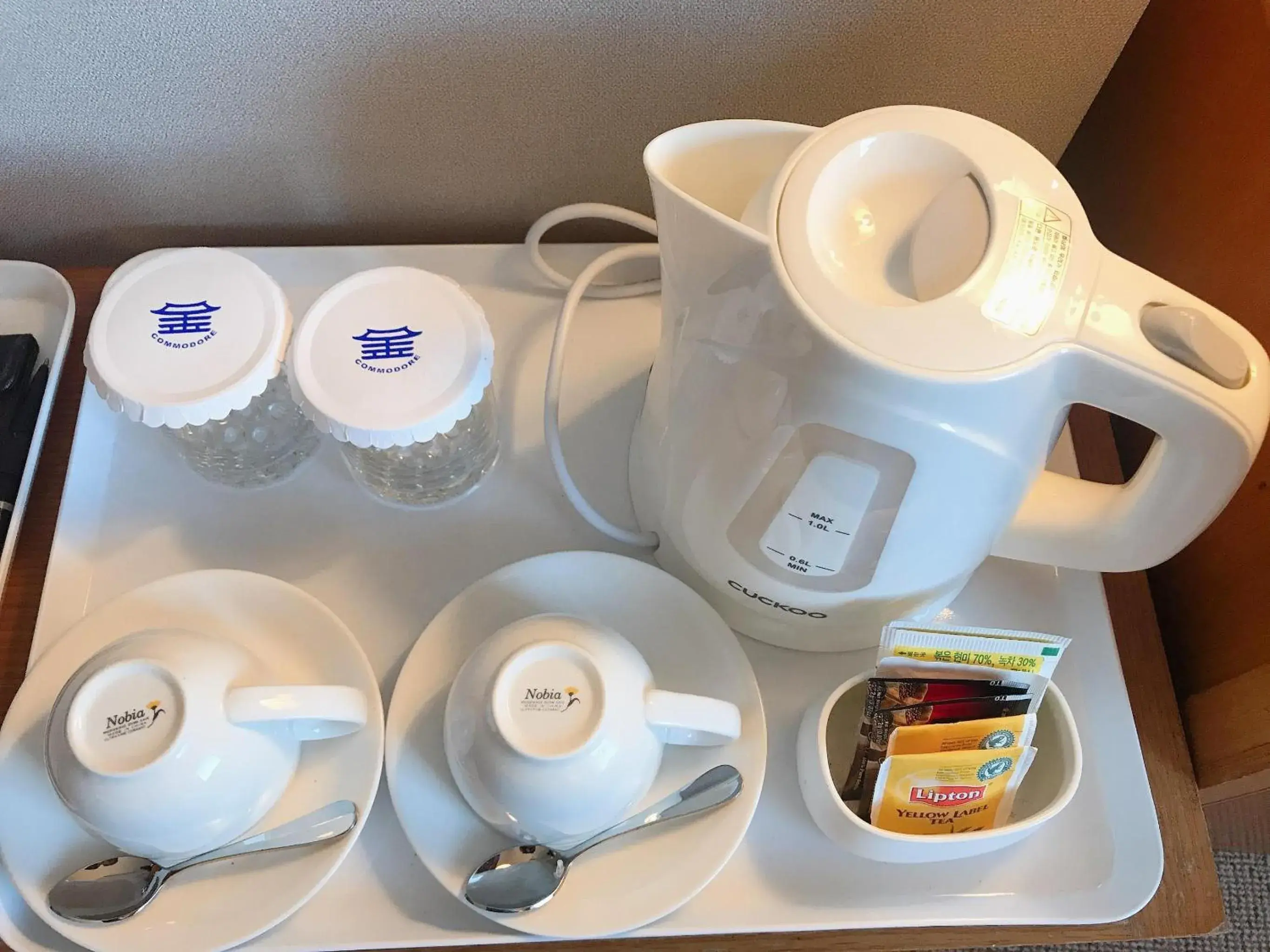 Coffee/tea facilities in Commodore Hotel Busan