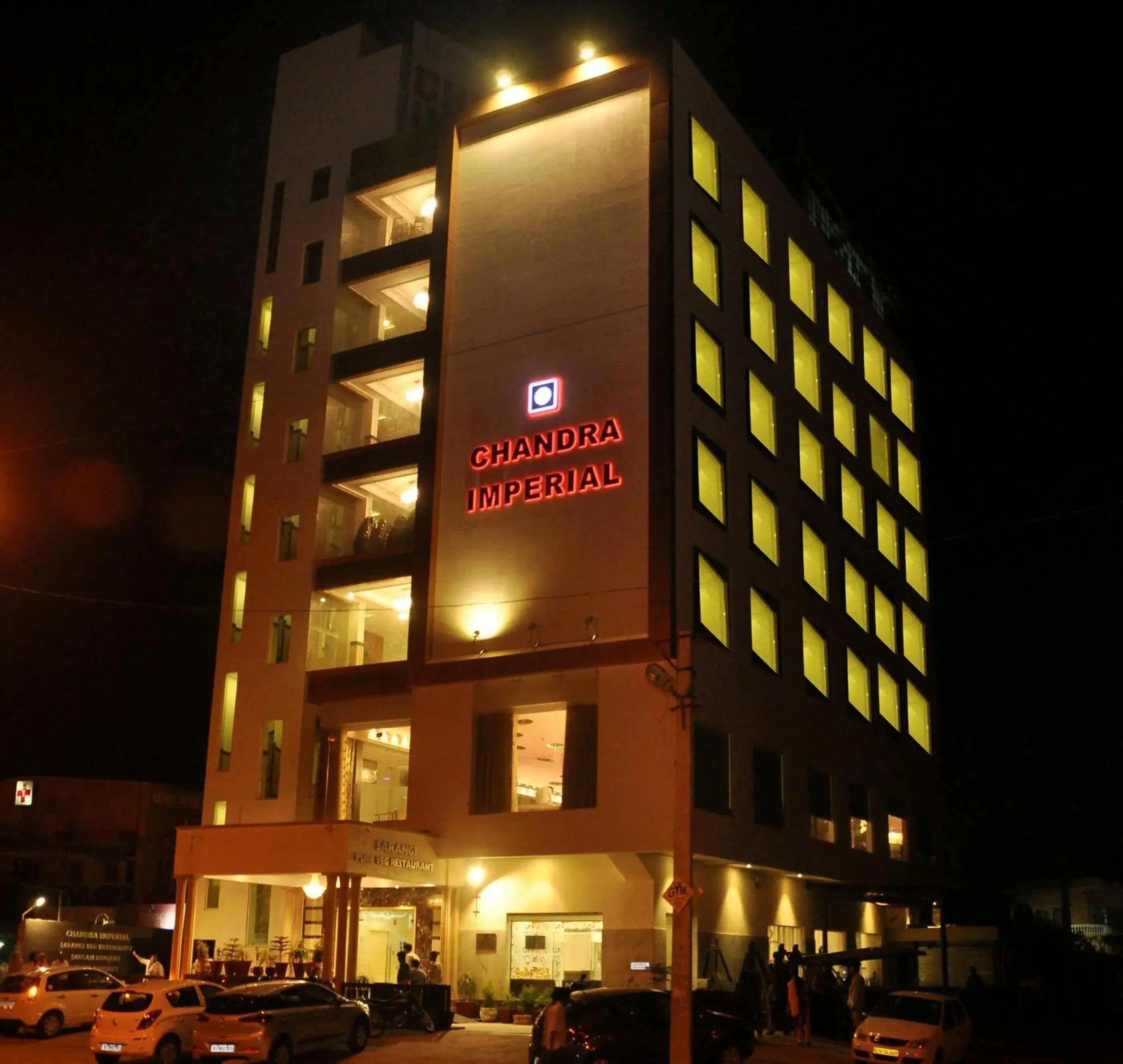 Property building in Chandra Imperial Property building in Chandra Imperial
