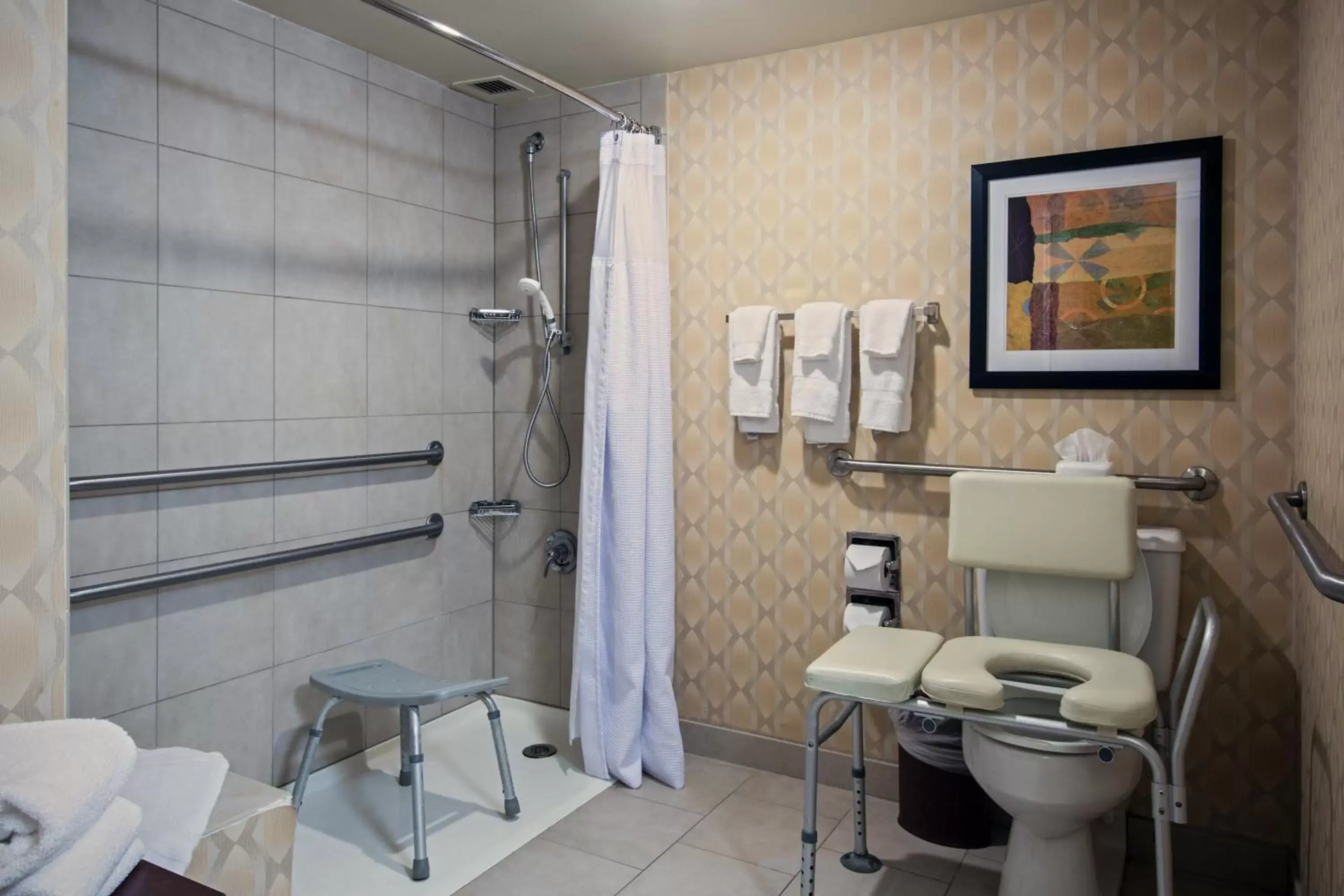 Photo of the whole room, Bathroom in Crowne Plaza Hotel St. Louis Airport, an IHG Hotel
