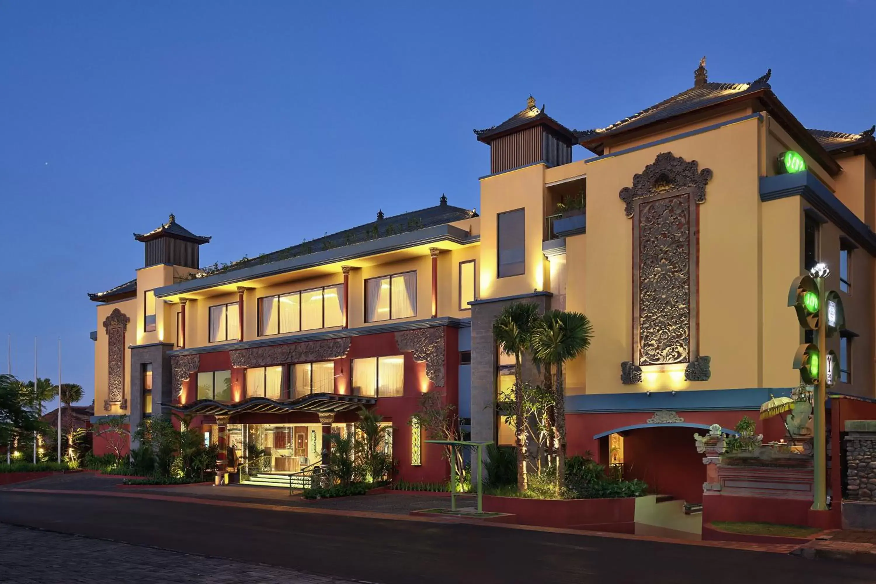 Facade/entrance, Property Building in SenS Hotel and Spa